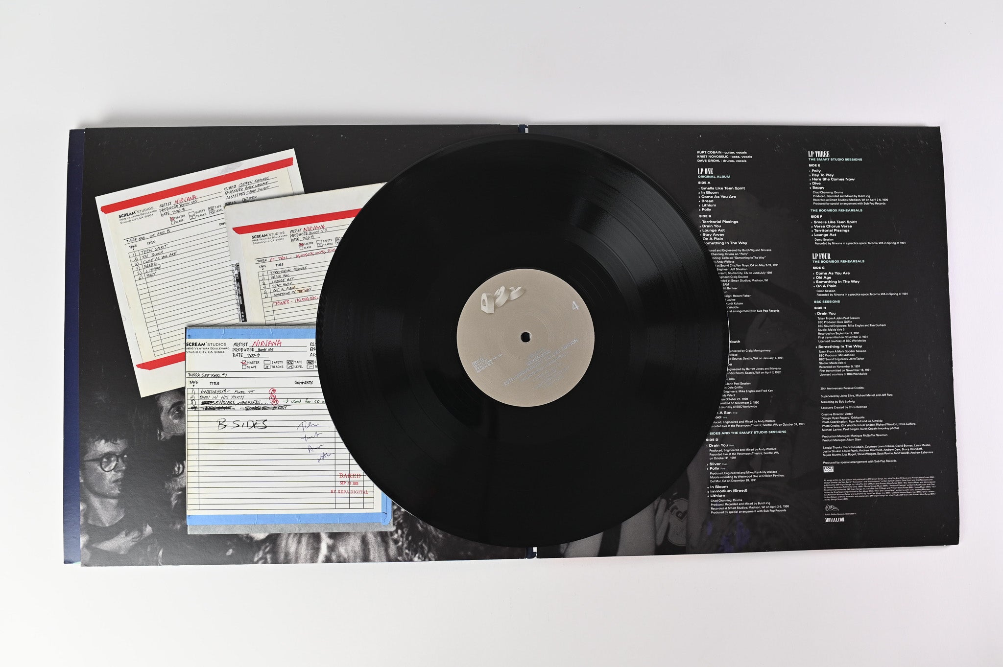 Nirvana - Nevermind on DGC Deluxe Double Gatefold Remastered Reissue