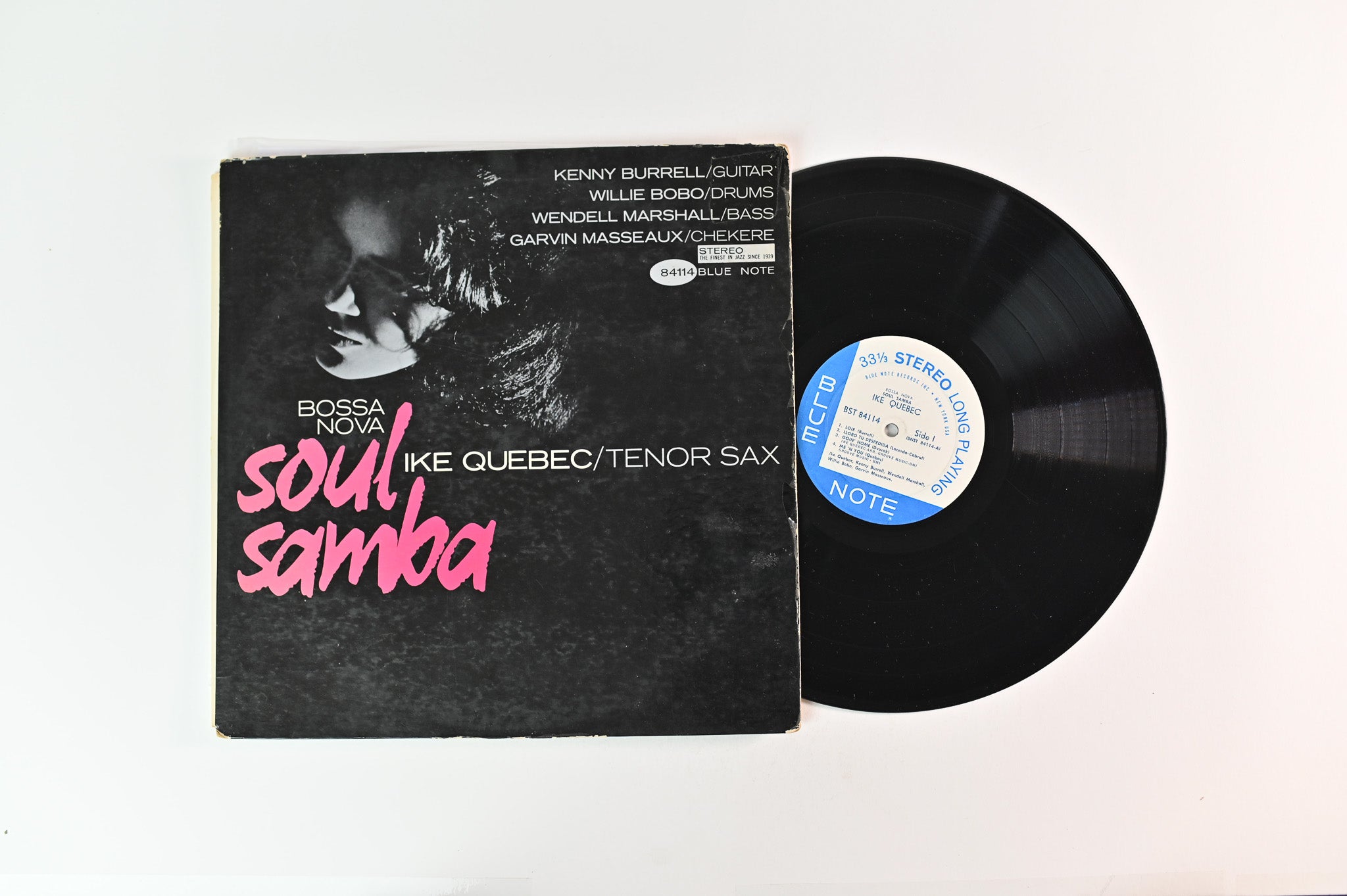 Ike Quebec - Bossa Nova Soul Samba on Blue Note BST 84114 NY Stereo