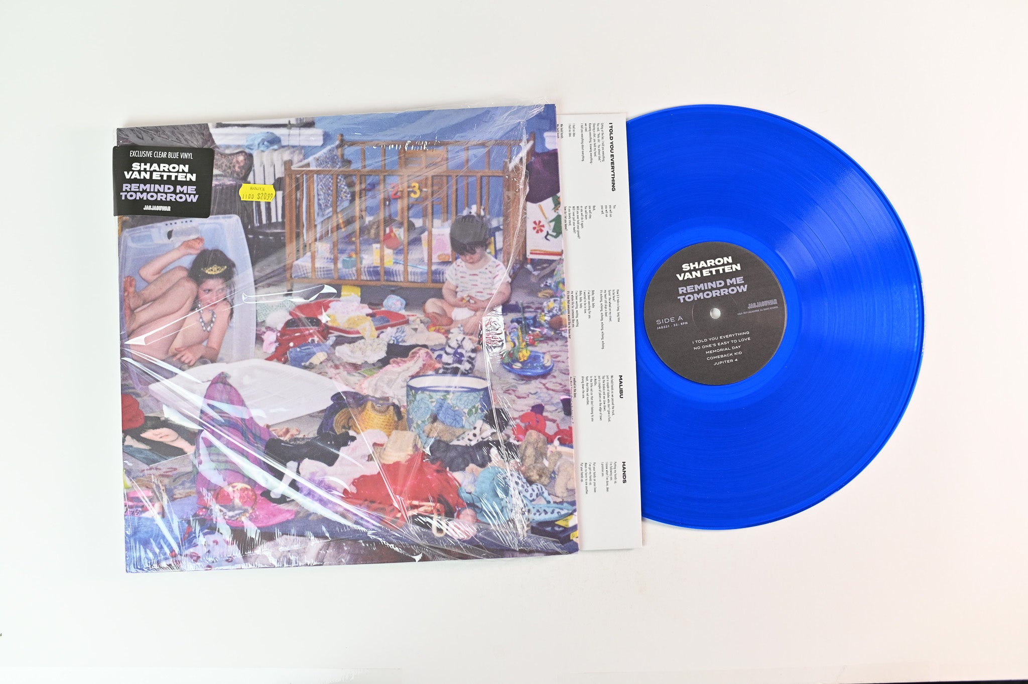 Sharon Van Etten - Remind Me Tomorrow on Jagjaguwar Blue Clear Vinyl