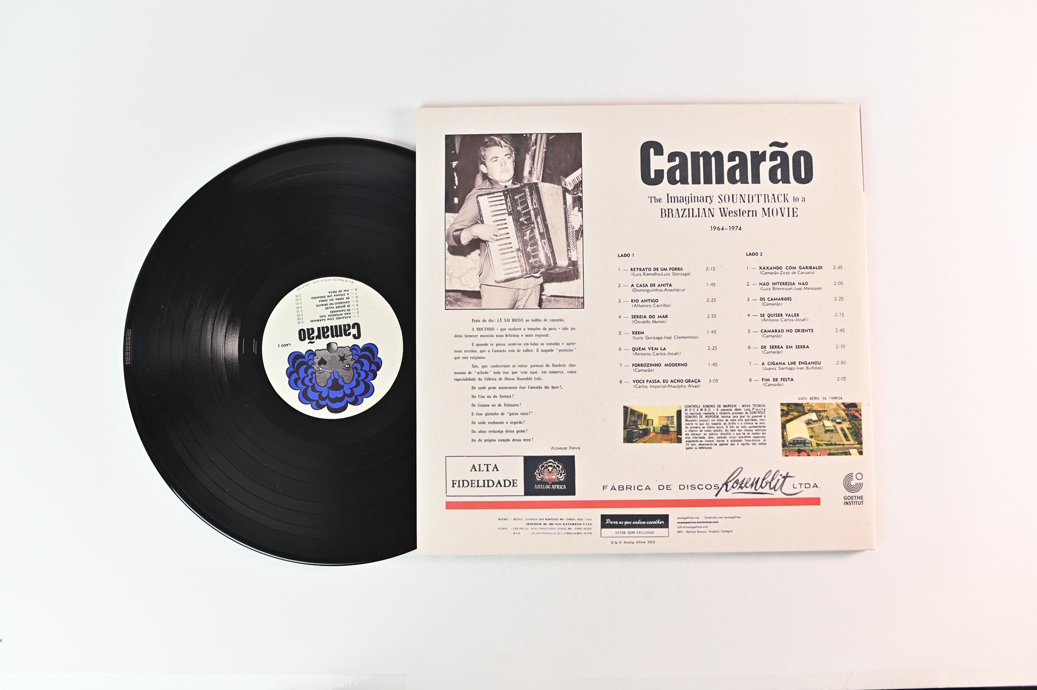 Camarão - Imaginary Soundtrack To A Brazilian Western Movie 1964–1974 on Analog Africa