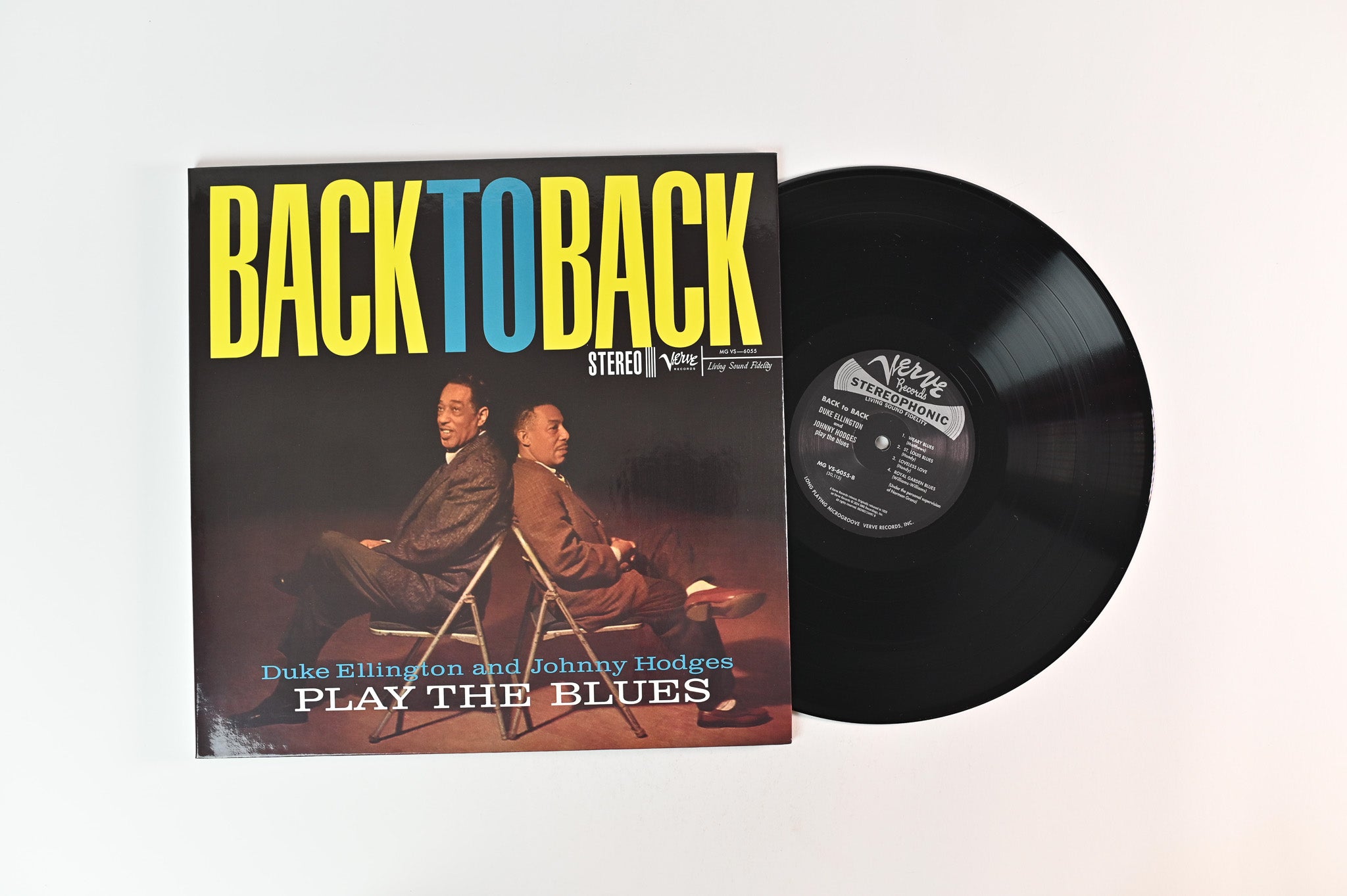 Duke Ellington - Back To Back (Duke Ellington And Johnny Hodges Play The Blues) on Verve Acoustic Sound Series 180 Gram Reissue