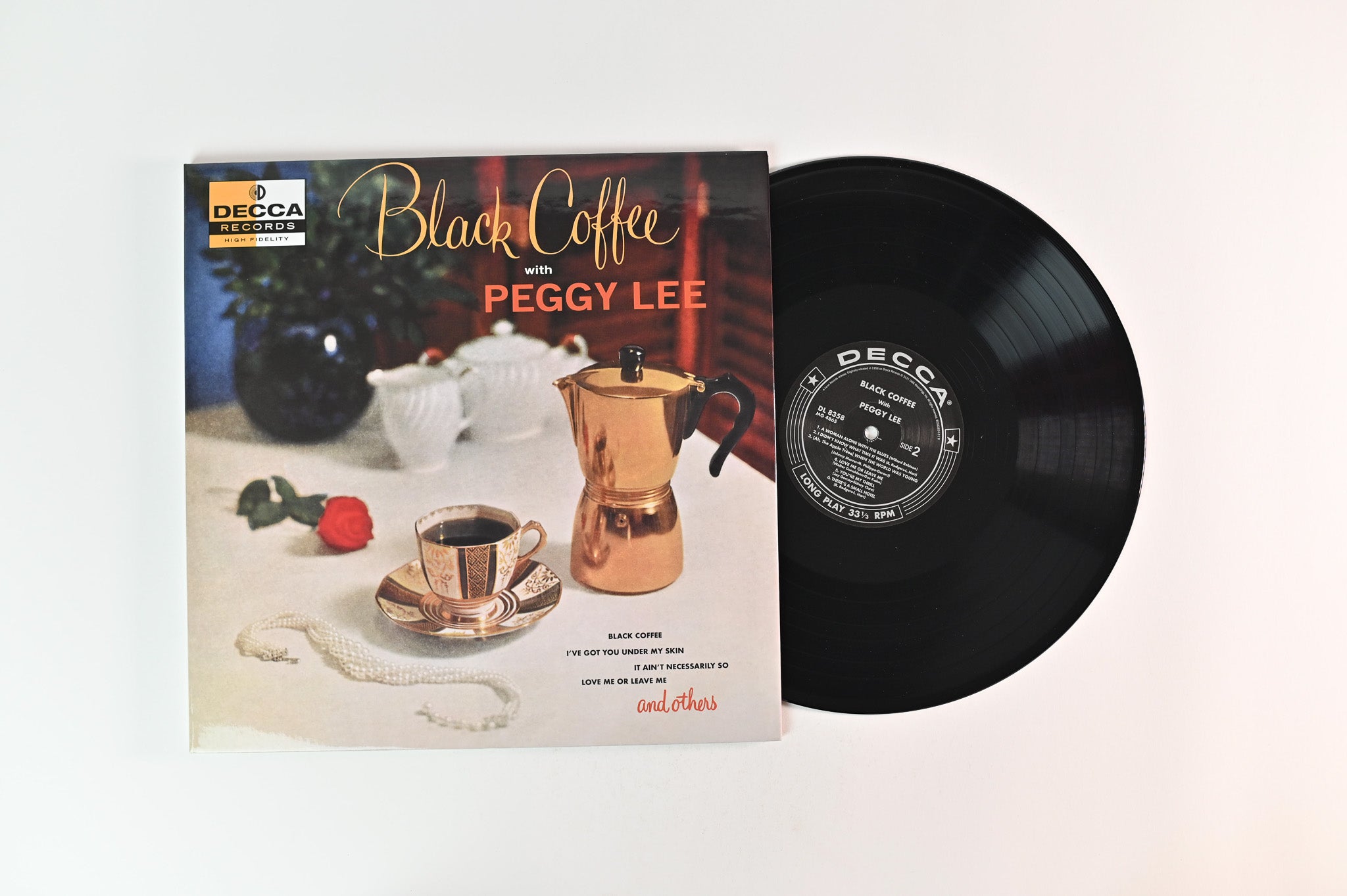 Peggy Lee - Black Coffee With Peggy Lee on Verve Acoustic Sound Series Reissue