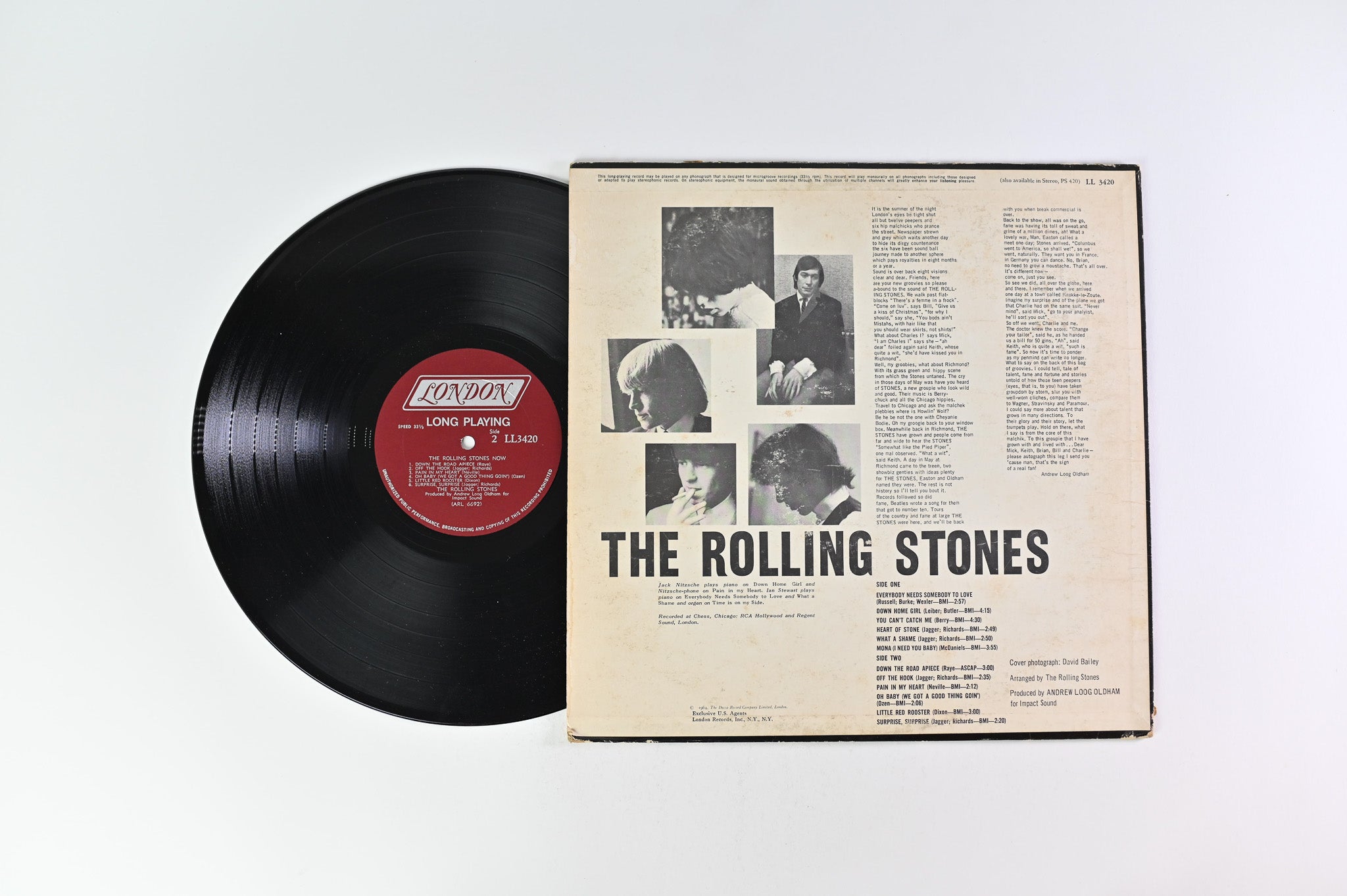 The rolling Stones offers now London records ps420 vinyl records