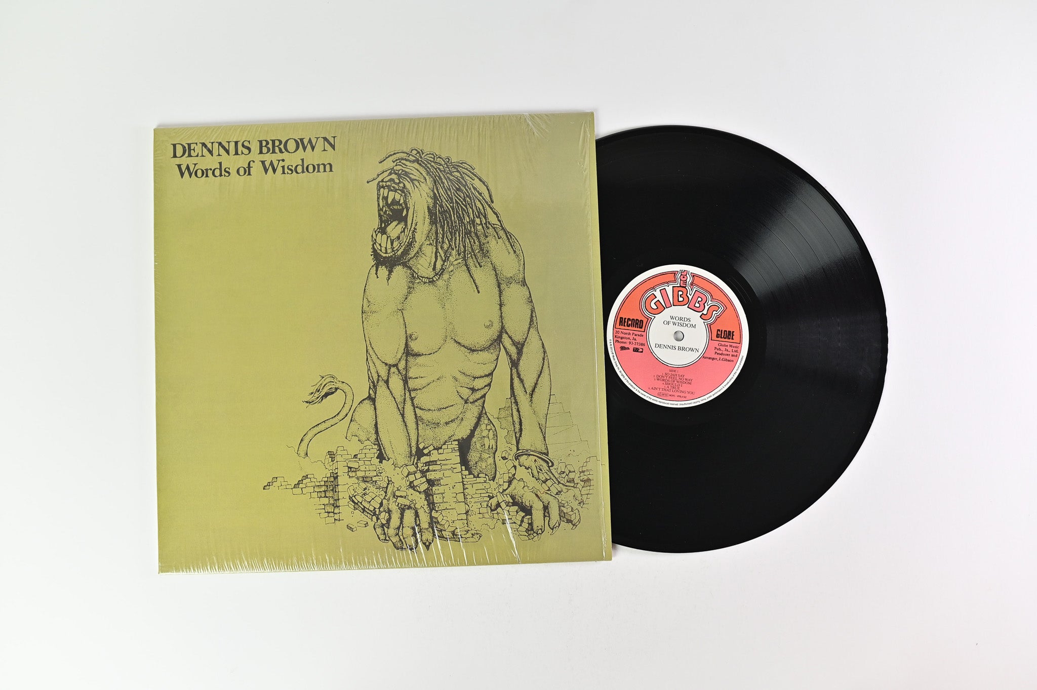 Dennis Brown - Words Of Wisdom on VP Records / 17 North Parade