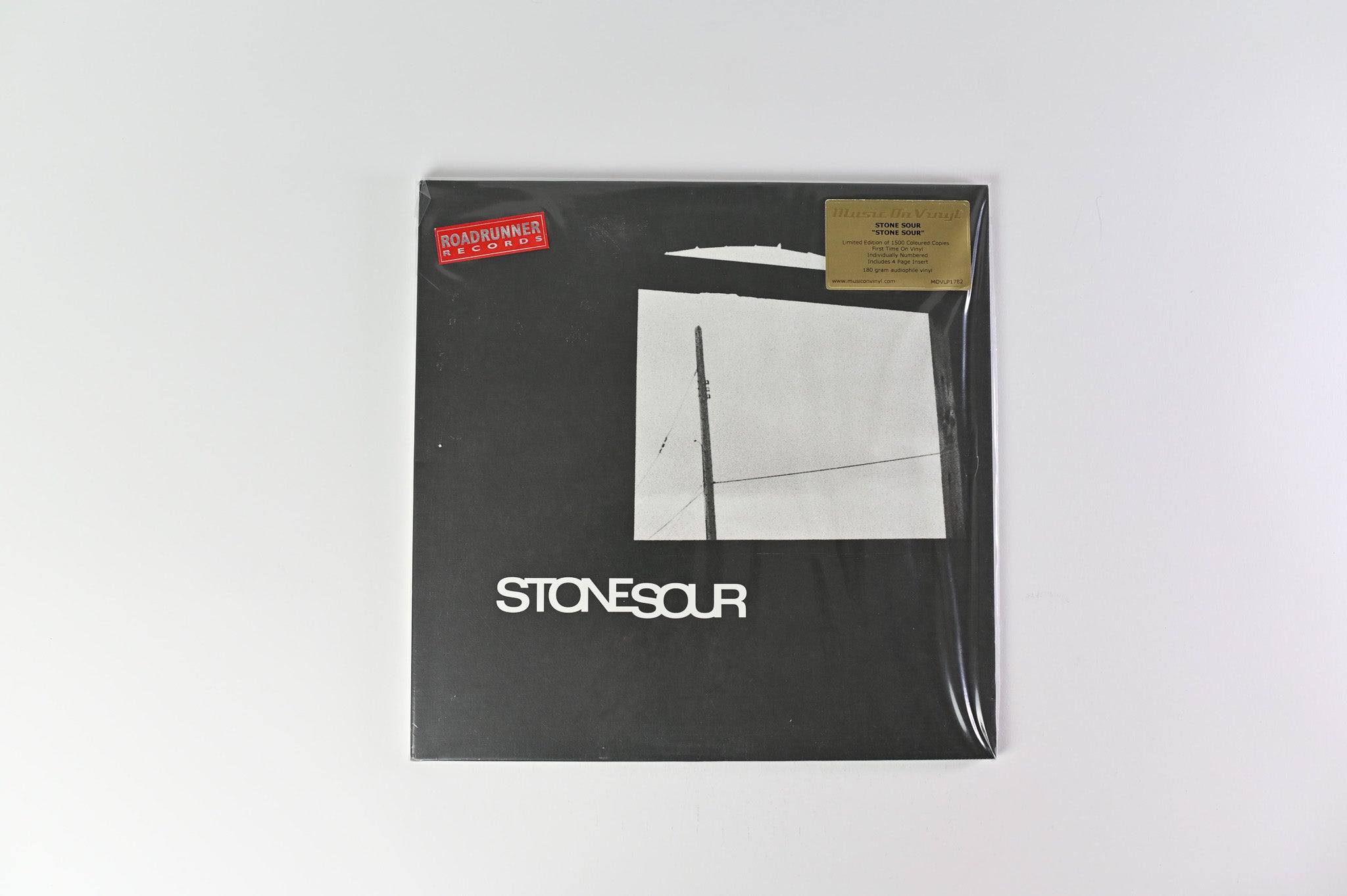 Stone Sour - Stone Sour on Music On Vinyl Ltd Crystal Clear with Black Swirl