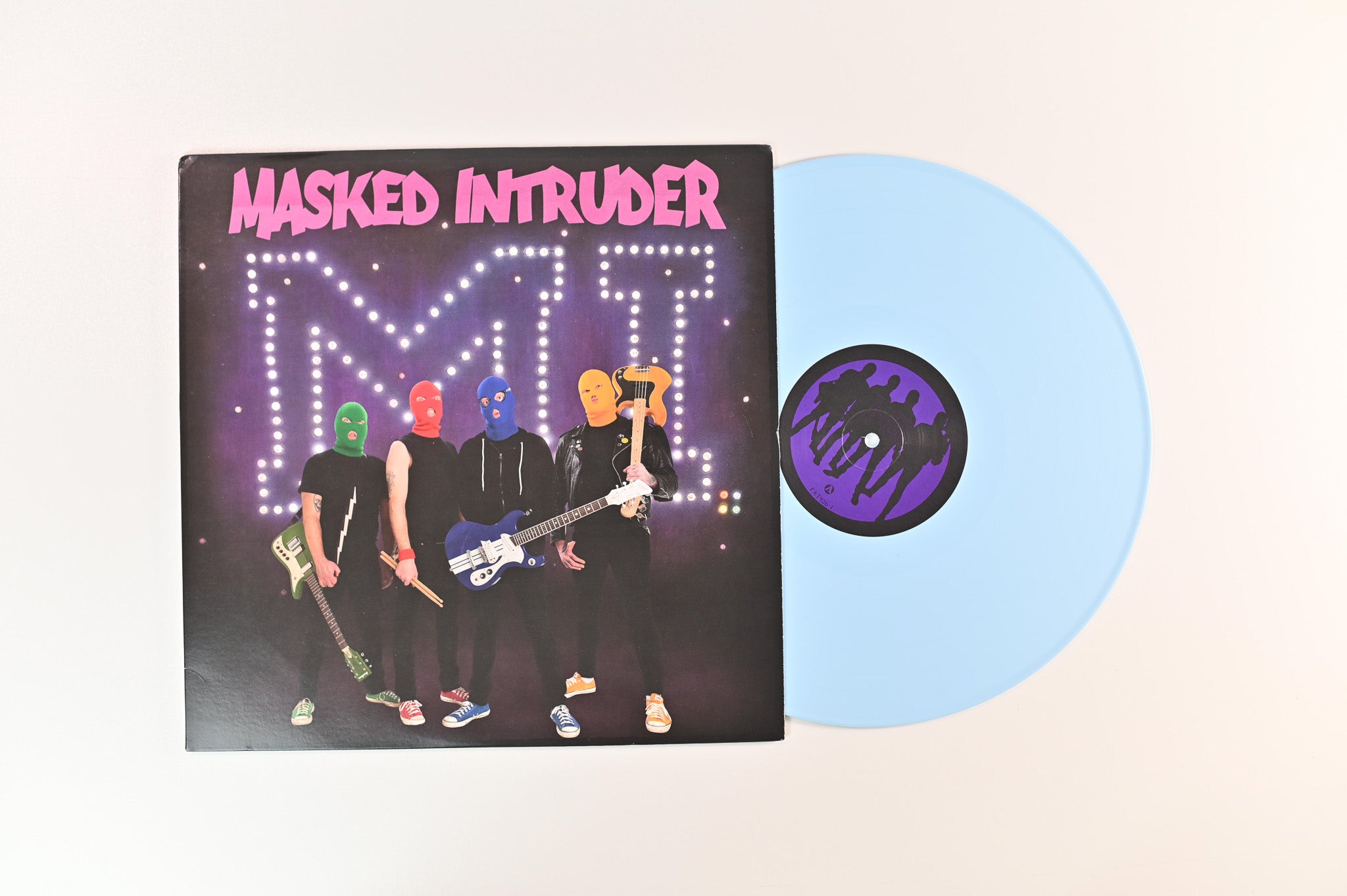 Masked Intruder - M.I. on Fat Wreck Chords - Light Blue Vinyl