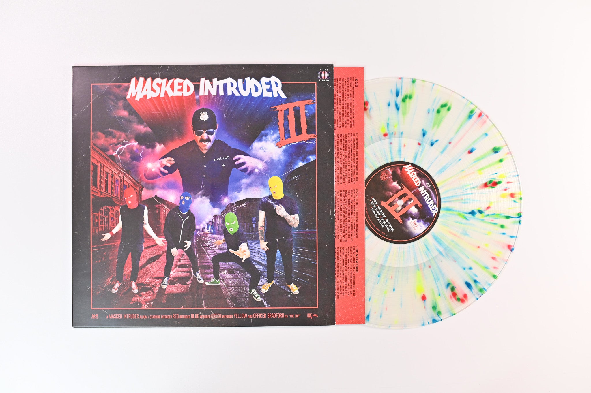 Masked Intruder - III on Pure Noise Records- Splatter Vinyl