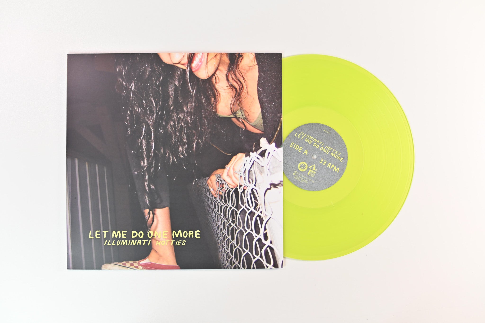 Illuminati Hotties - Let Me Do One More on Hopeless Records - Lime Green Vinyl