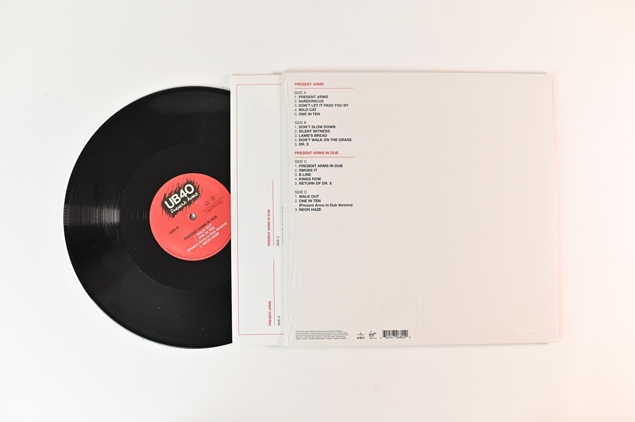 UB40 - Present Arms Deluxe Edition on UMG Back to Black 180 Gram Reissue