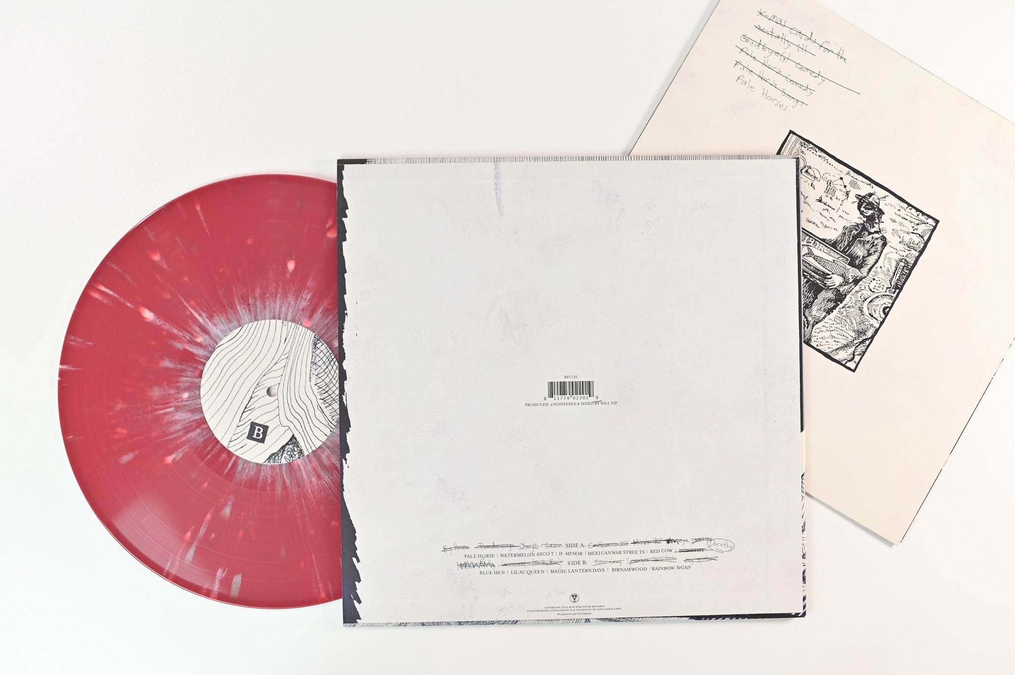 mewithoutYou - Pale Horses on Run For Cover Records - Splatter Vinyl