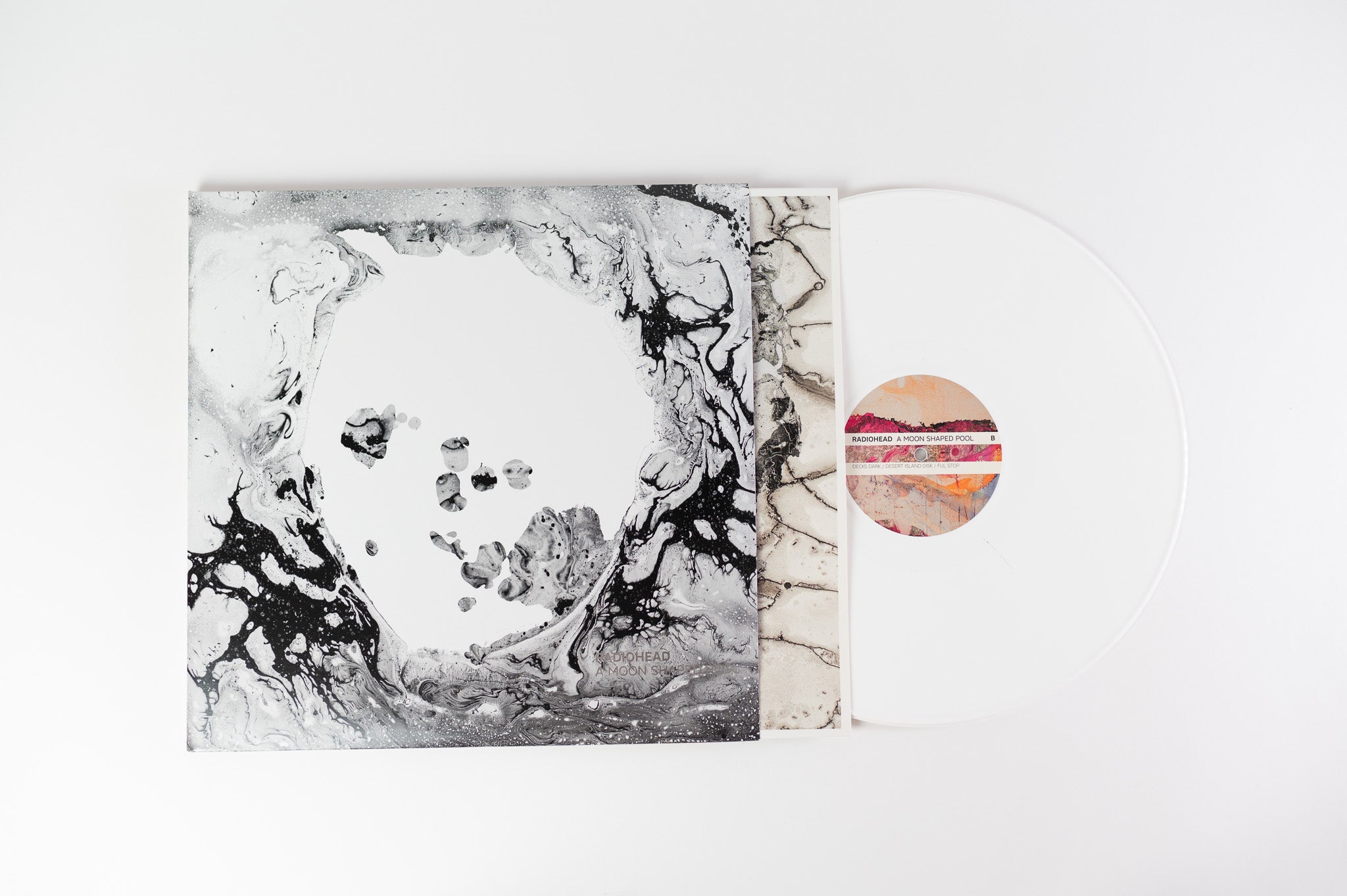 Radiohead - A Moon Shaped Pool on XL Recordings Ltd White Vinyl