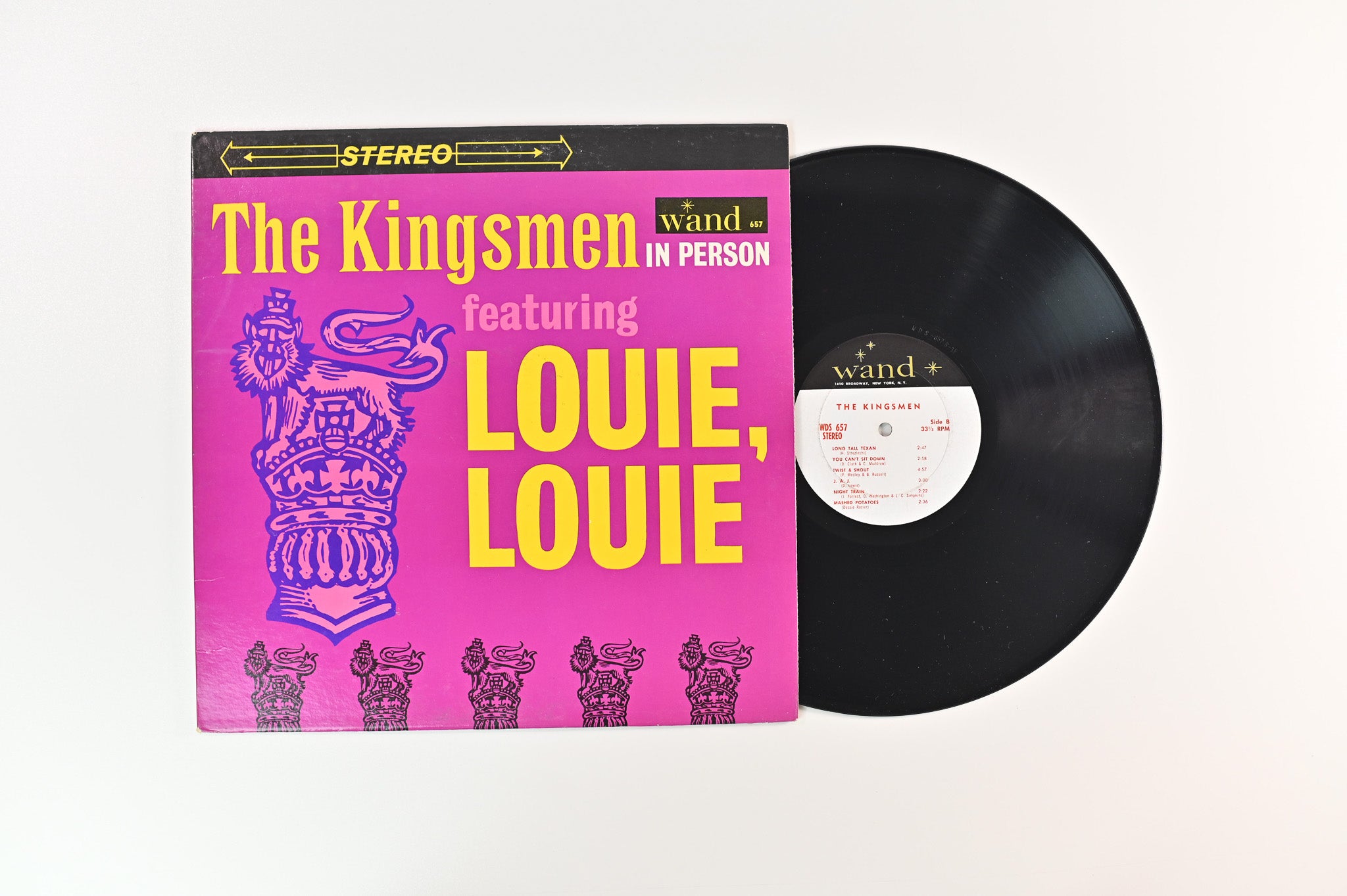 The Kingsmen - The Kingsmen In Person Featuring Louie, Louie on Wand Stereo