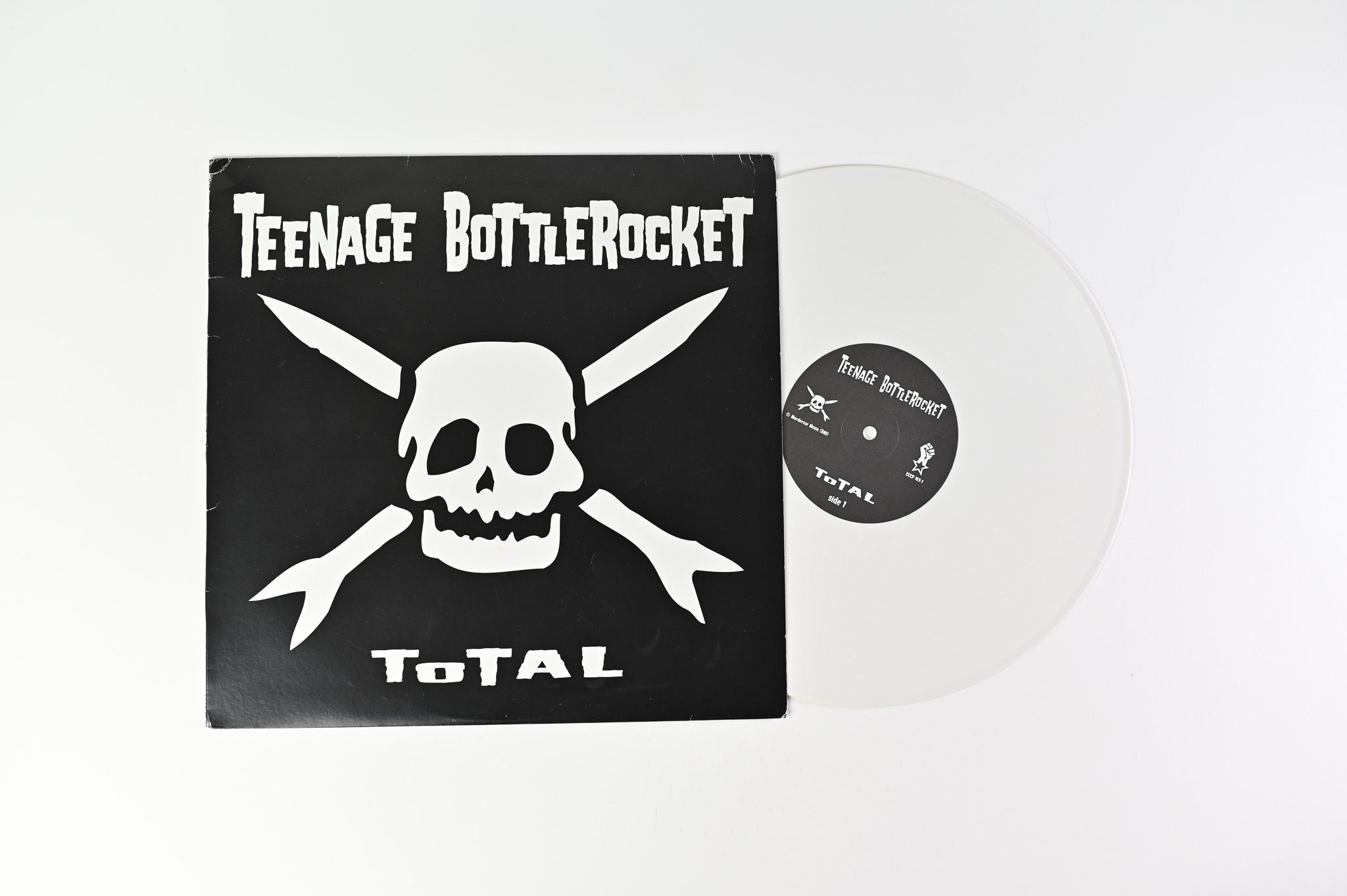 Teenage Bottlerocket - Total on Red Scare White Vinyl