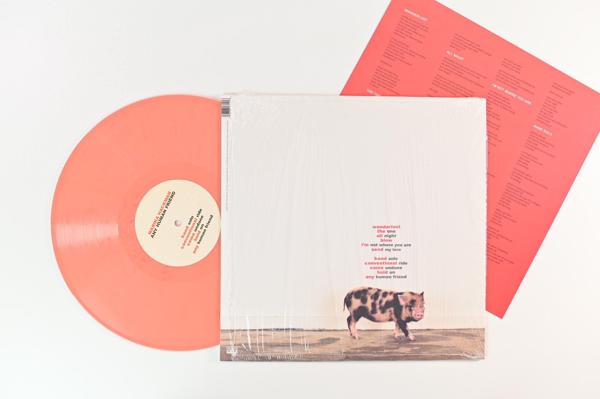 Marika Hackman - Any Human Friend on Sub Pop - Colored Vinyl