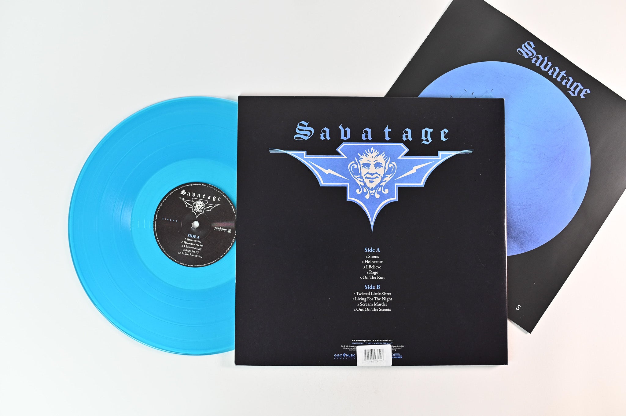 Savatage - Sirens on Ear Music Classics Ltd Turquoise Reissue