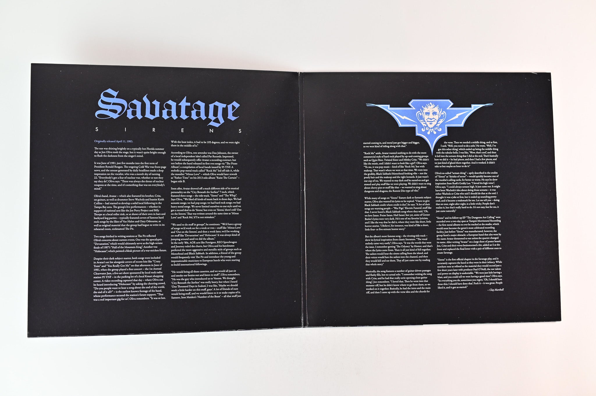 Savatage - Sirens on Ear Music Classics Ltd Turquoise Reissue