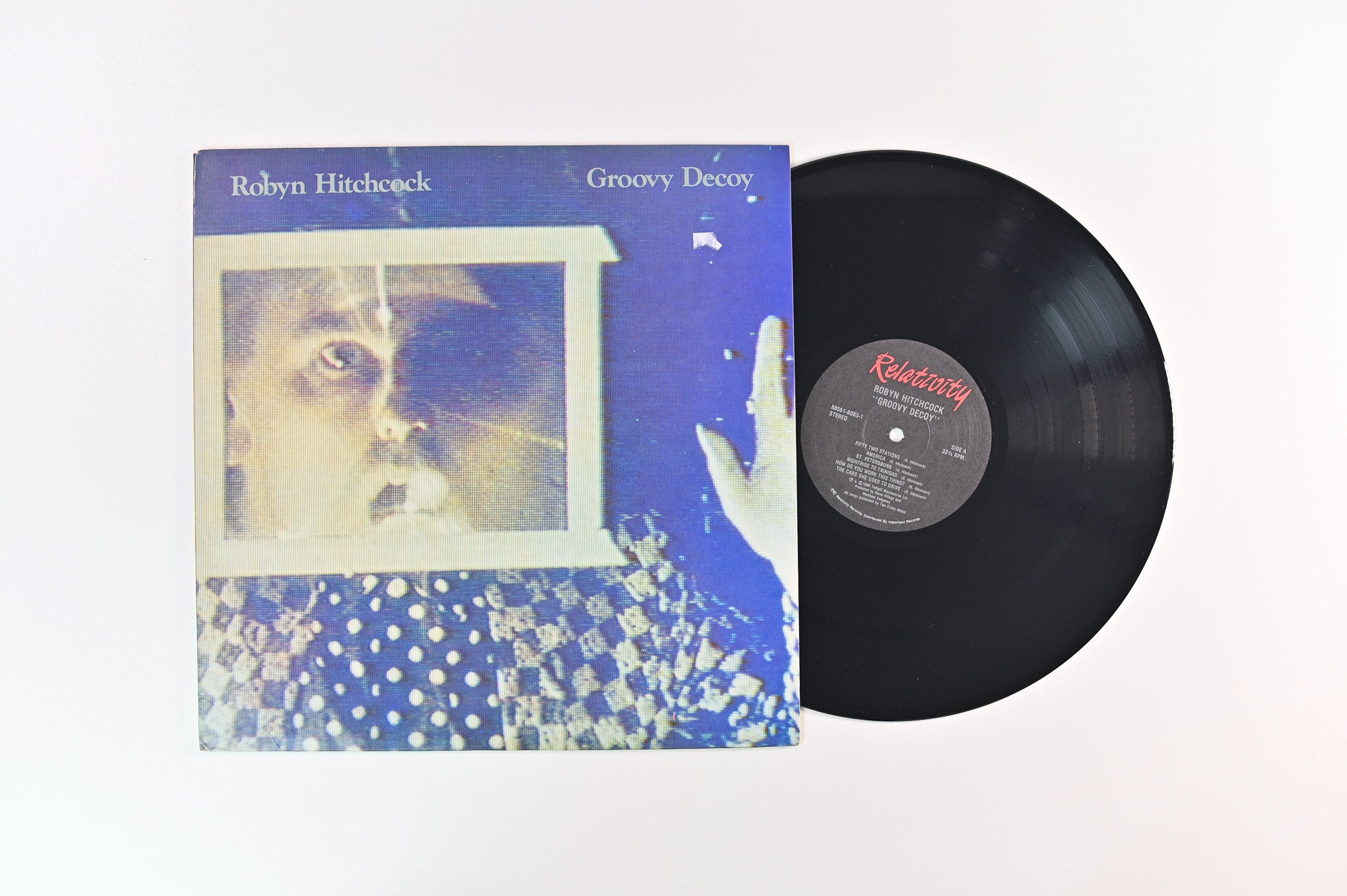 Robyn Hitchcock - Groovy Decoy on Glass Fish Records / Relativity