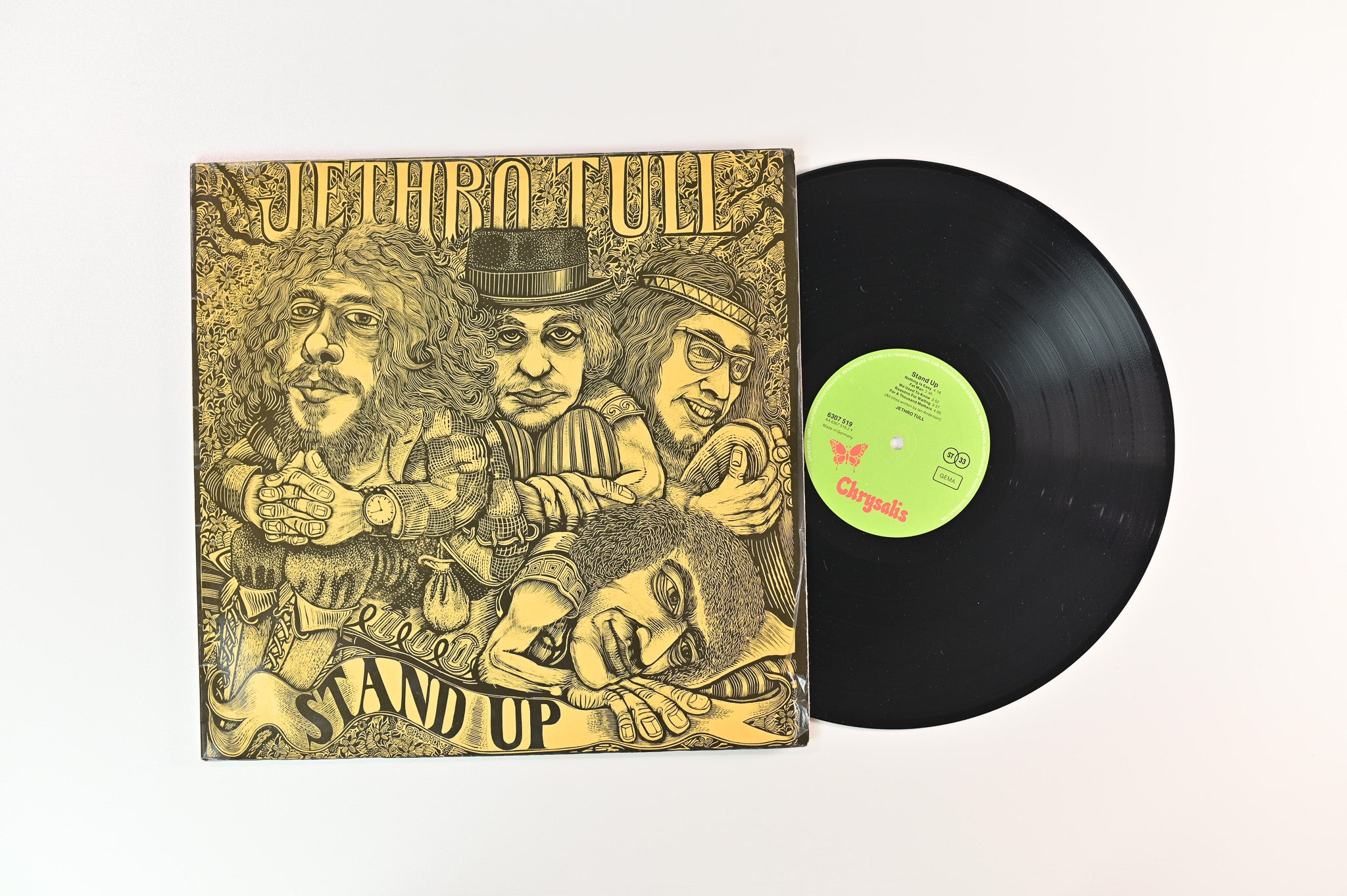 Jethro Tull - Stand Up on Chrysalis - German pressing