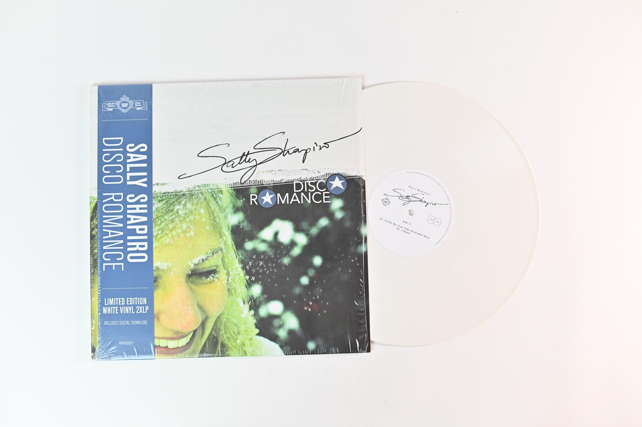 Sally Shapiro - Disco Romance on Paper Bag Ltd White Vinyl