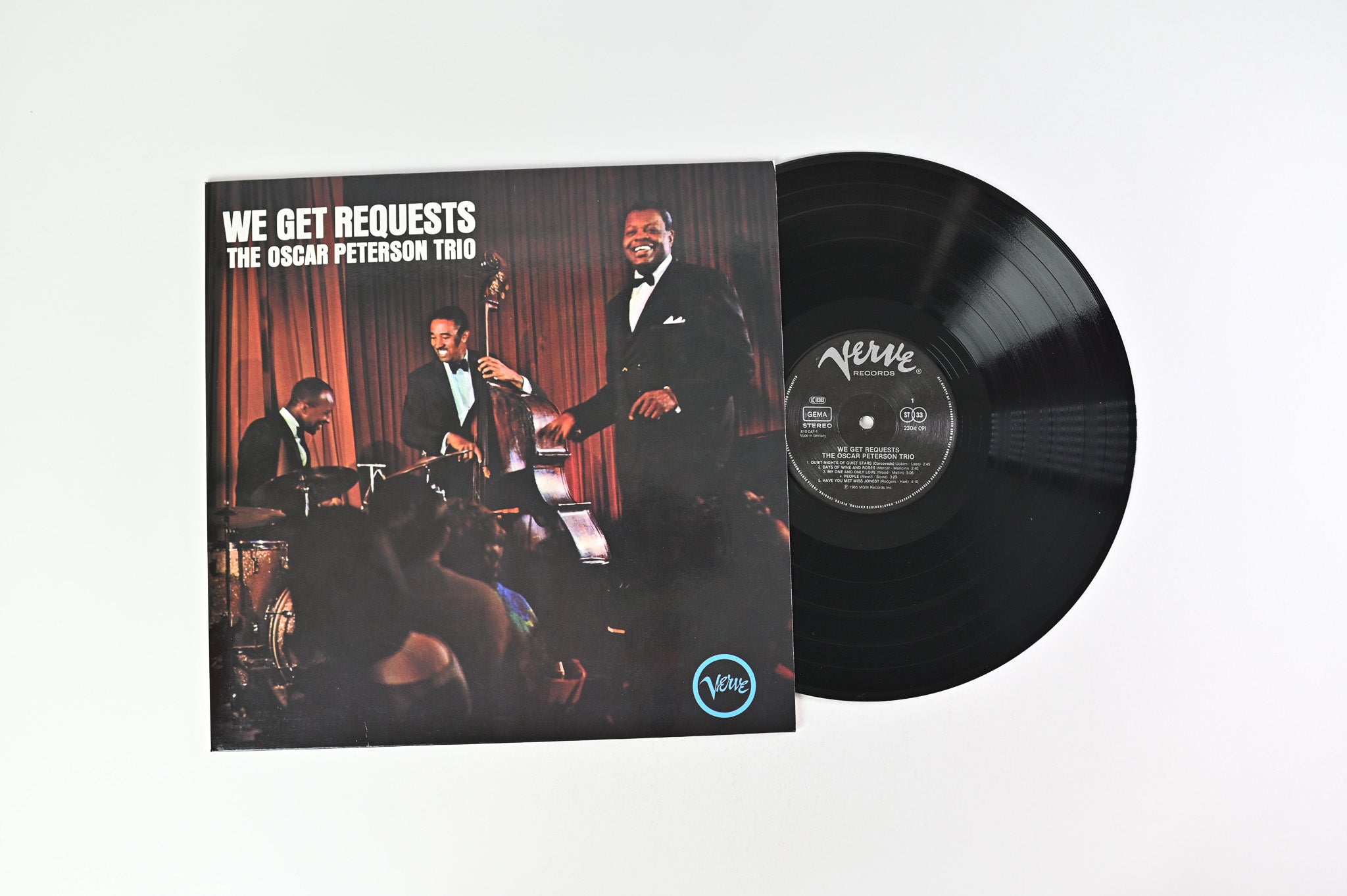 The Oscar Peterson Trio - We Get Requests on Verve Connaisseur Musik GmbH German Reissue