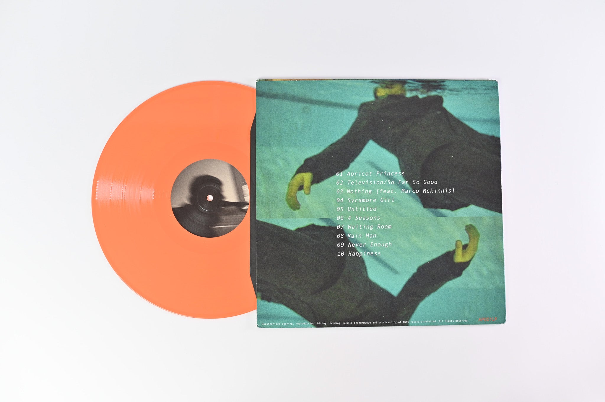 Rex Orange County - Apricot Princess Self Released on Orange Vinyl