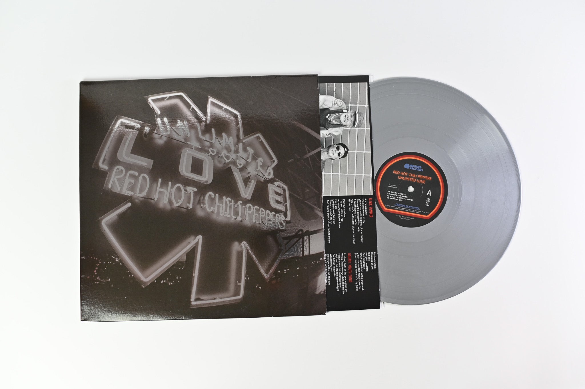 Red Hot Chili Peppers - Unlimited Love on Warner RSD 2022 Limited Silver Vinyl