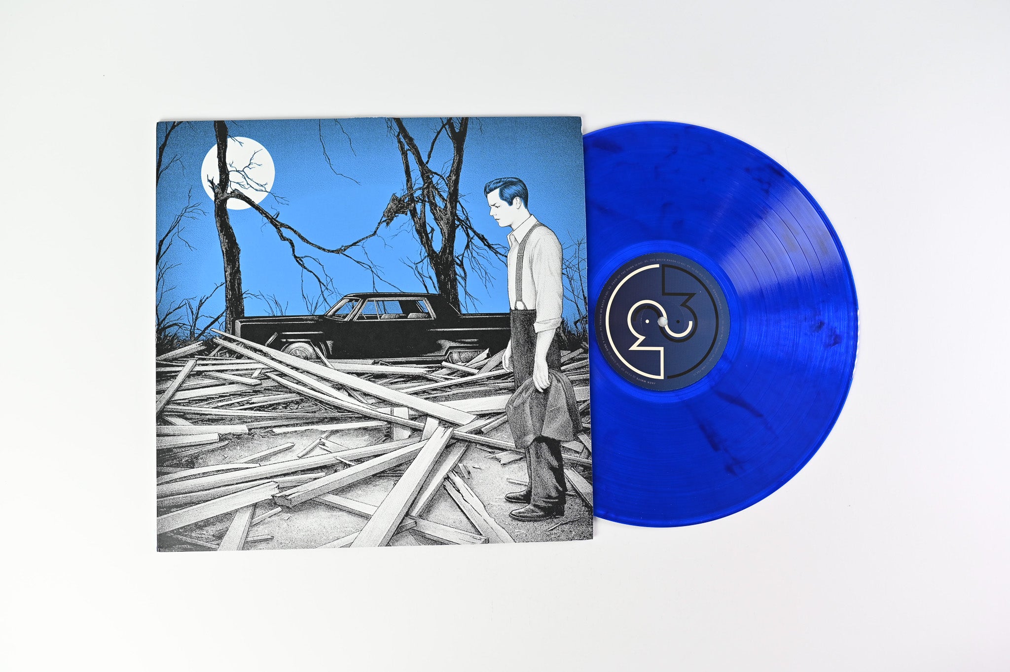 Jack White - Fear Of The Dawn on Third Man Records Midnight Blue Vinyl