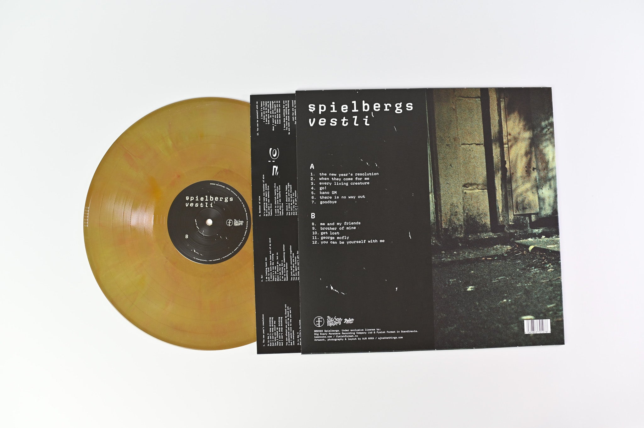 Spielbergs - Vestli on Big Scary Monsters Colored Vinyl