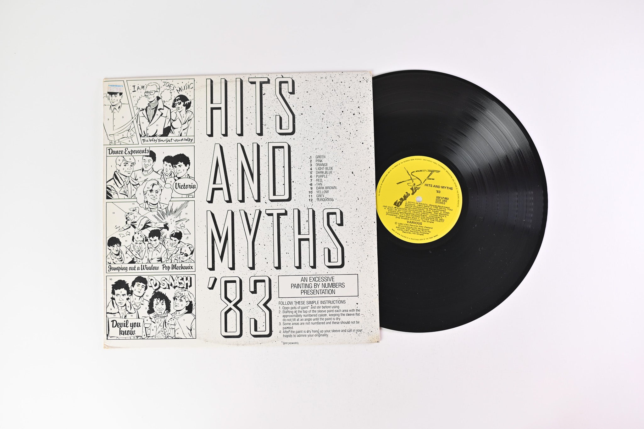 Various - Hits And Myths '83 on XSF New Zealand Compilation