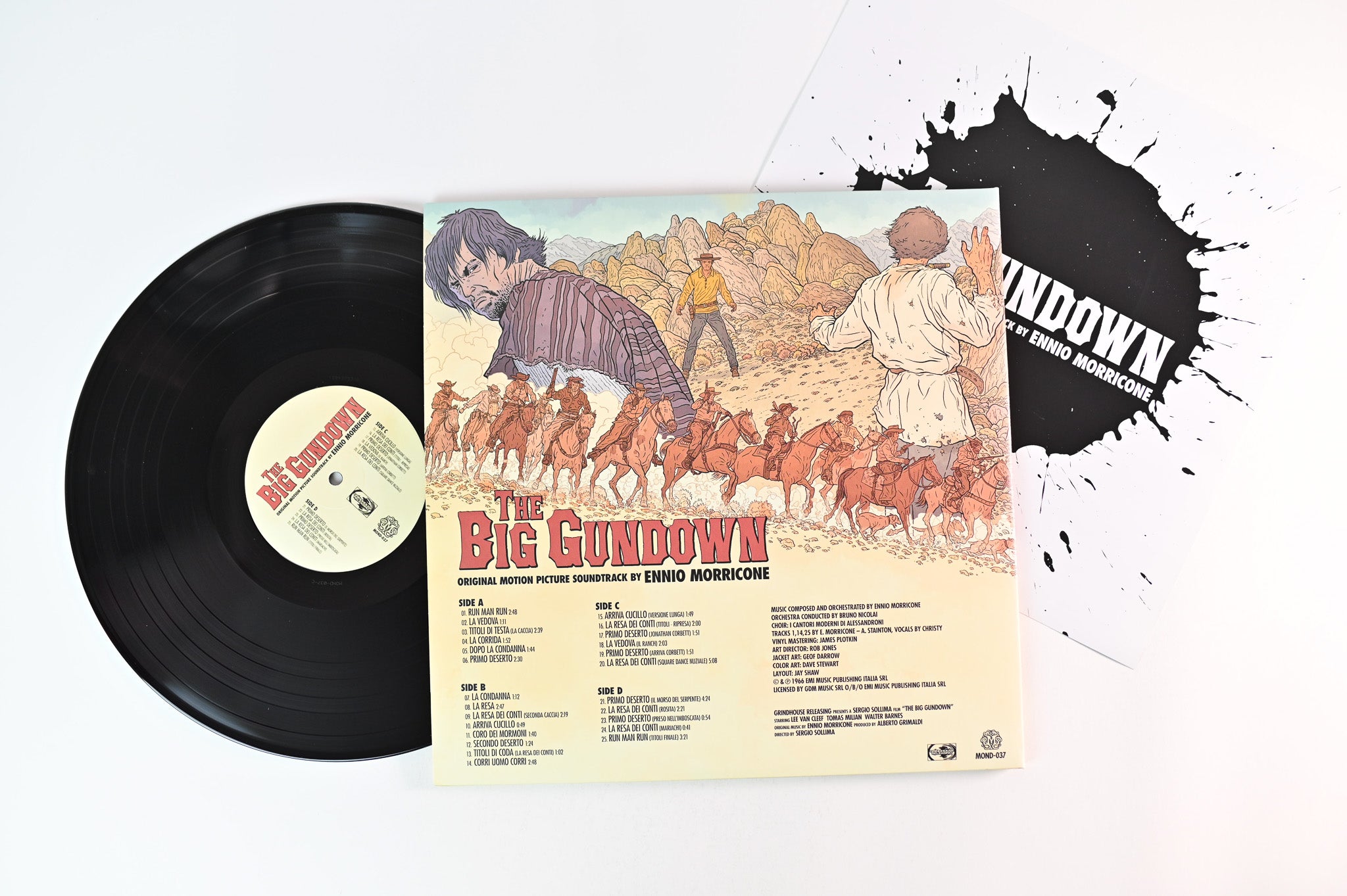 Ennio Morricone - The Big Gundown (Original Motion Picture Soundtrack) on Mondo Ltd 45 RPM 180 Gram Reissue