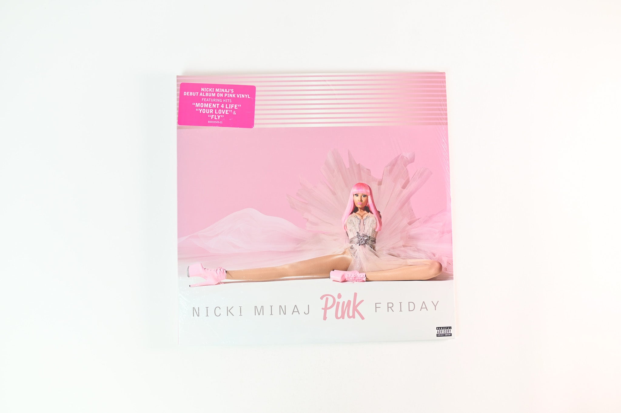 Nicki Minaj - Pink Friday on Cash Money Pink Opaque Vinyl Reissue Sealed