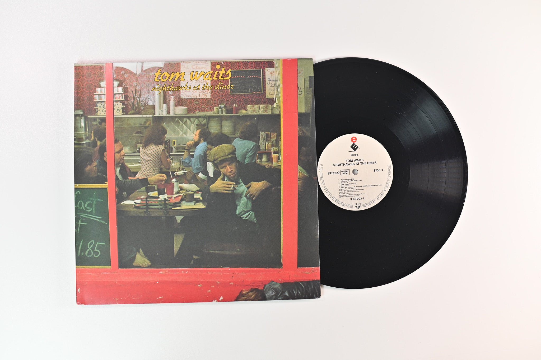 Tom Waits - Nighthawks At The Diner on Elektra German Reissue