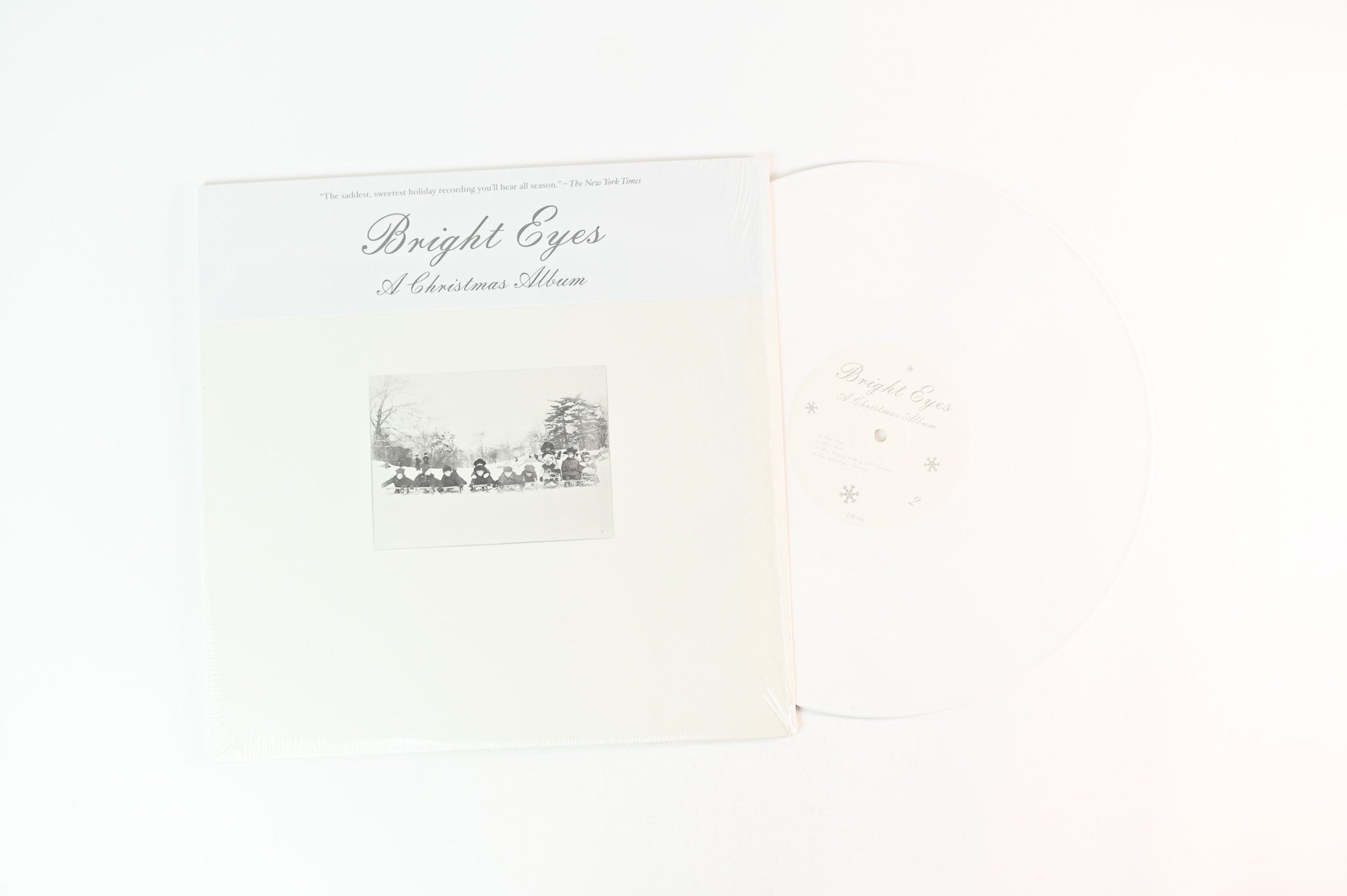 Bright Eyes - A Christmas Album on Saddle Creek White Vinyl Reissue