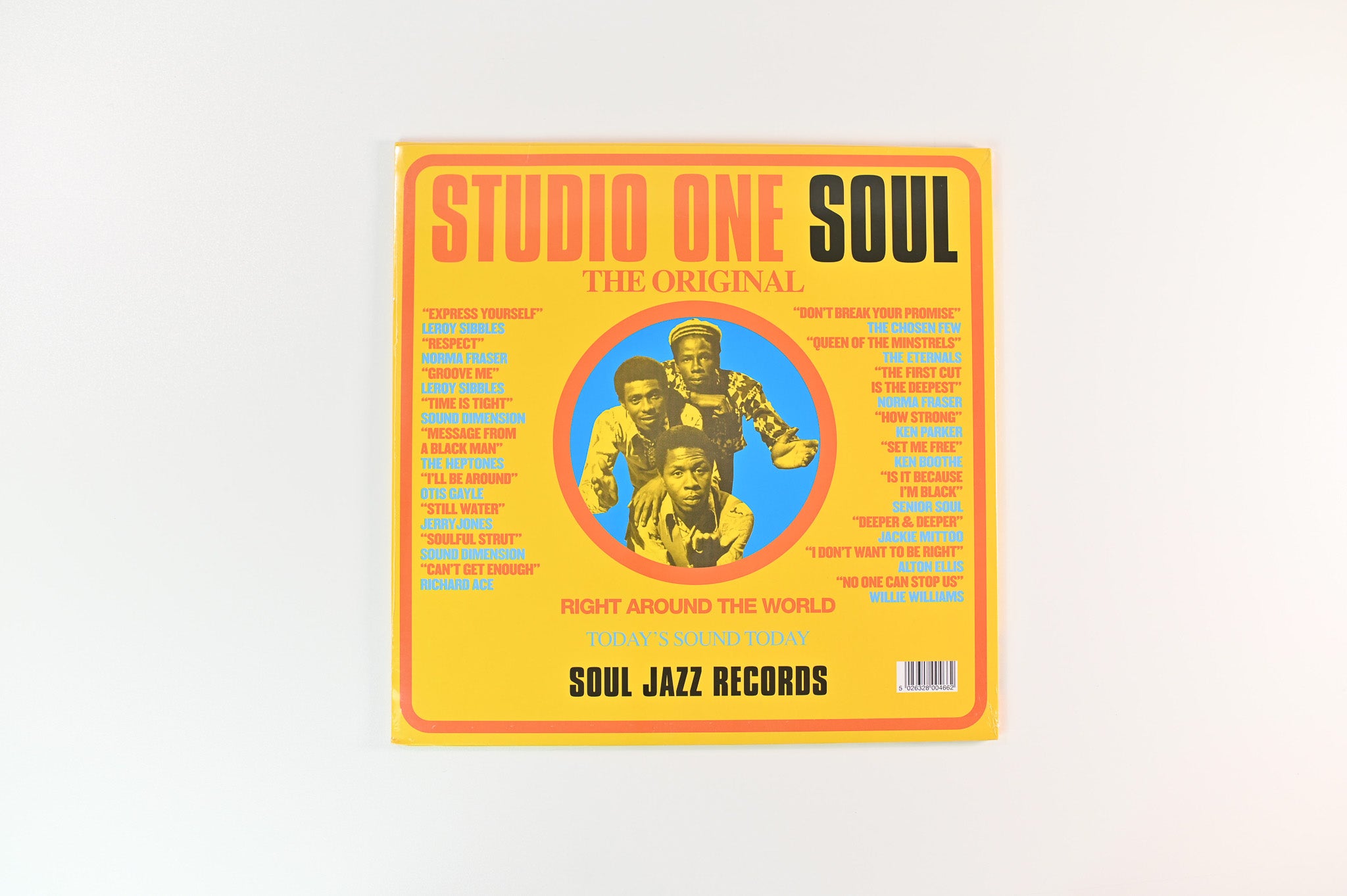 Various - Studio One Soul on Soul Jazz Records RSD 2021 Ltd Yellow Vinyl Reissue Sealed