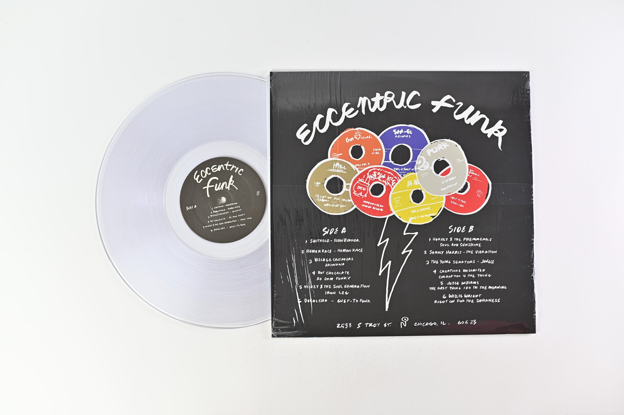 Various - Eccentric Funk on Numero Group - Clear Vinyl