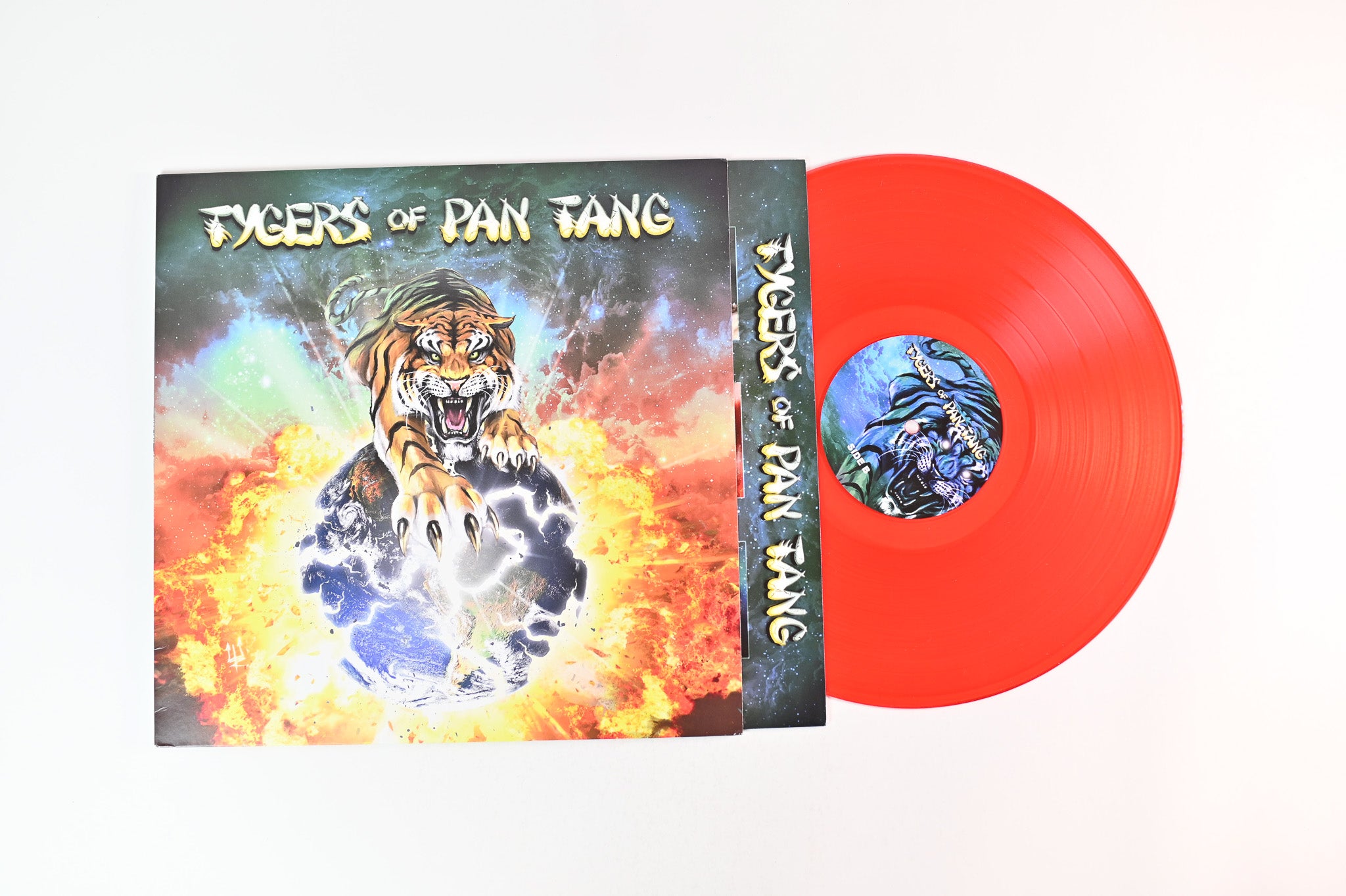 Tygers Of Pan Tang - Tygers Of Pan Tang on Mighty Music Ltd Edition Red Vinyl