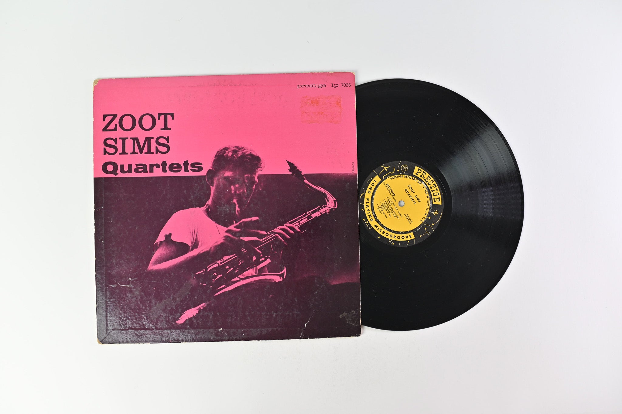 Zoot Sims - Quartets on Prestige PRLP 7026 1956 pressing