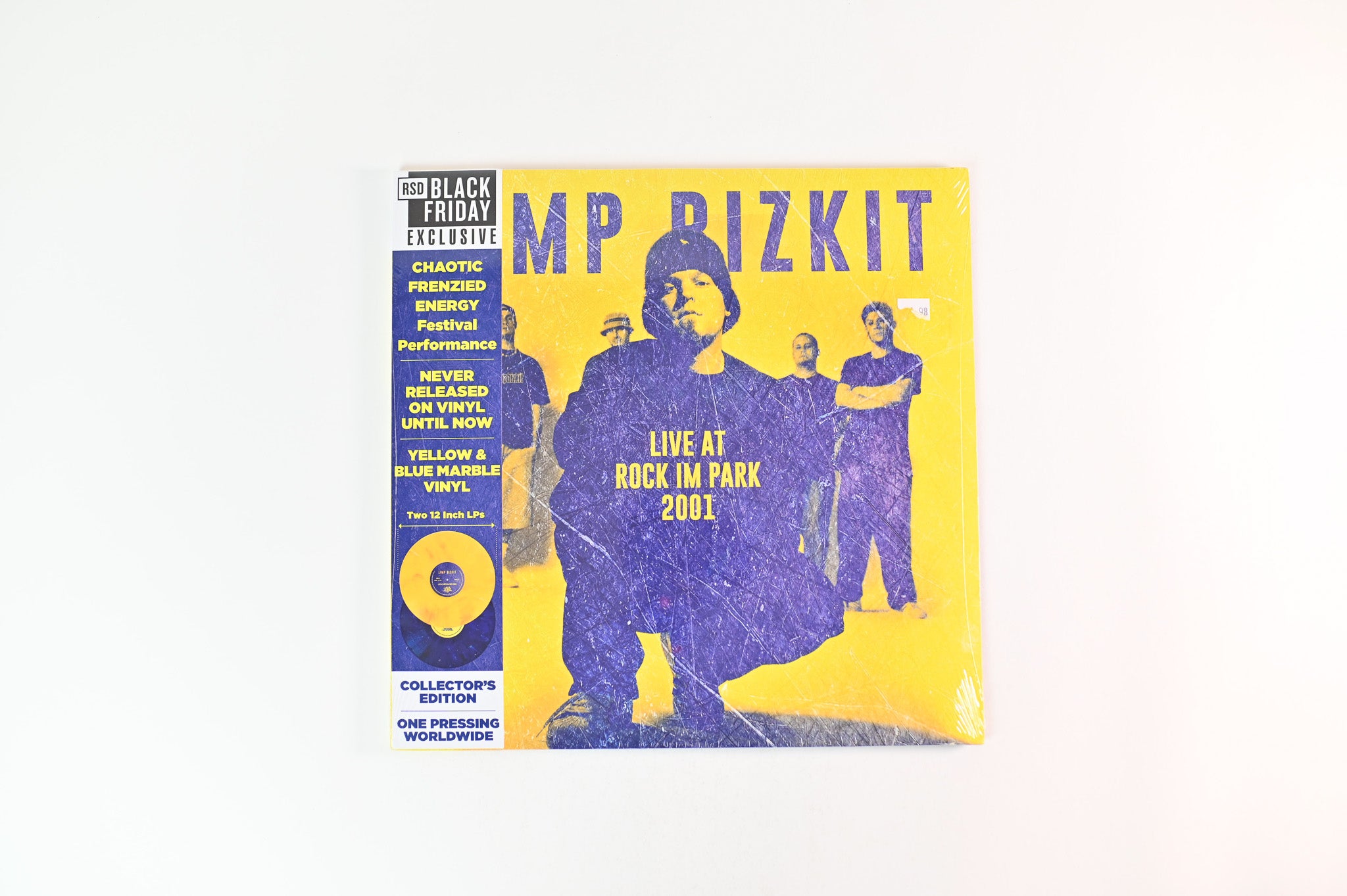 Limp Bizkit - Live At Rock Im Park 2001 on Culture Factory RSD BF 2023 Yellow / Blue Reissue Sealed