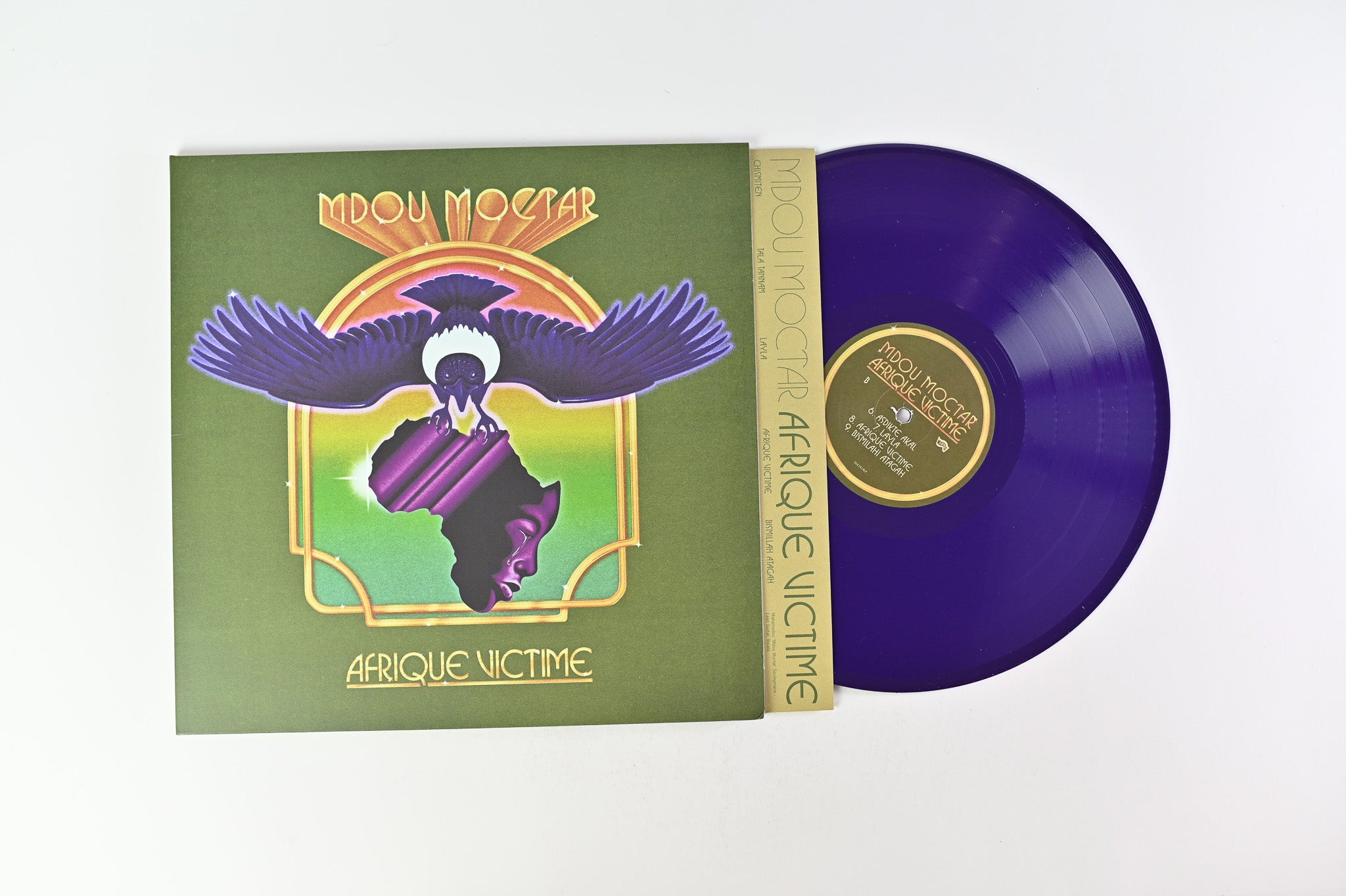 Mdou Moctar - Afrique Victime on Matador Ltd. Purple Vinyl