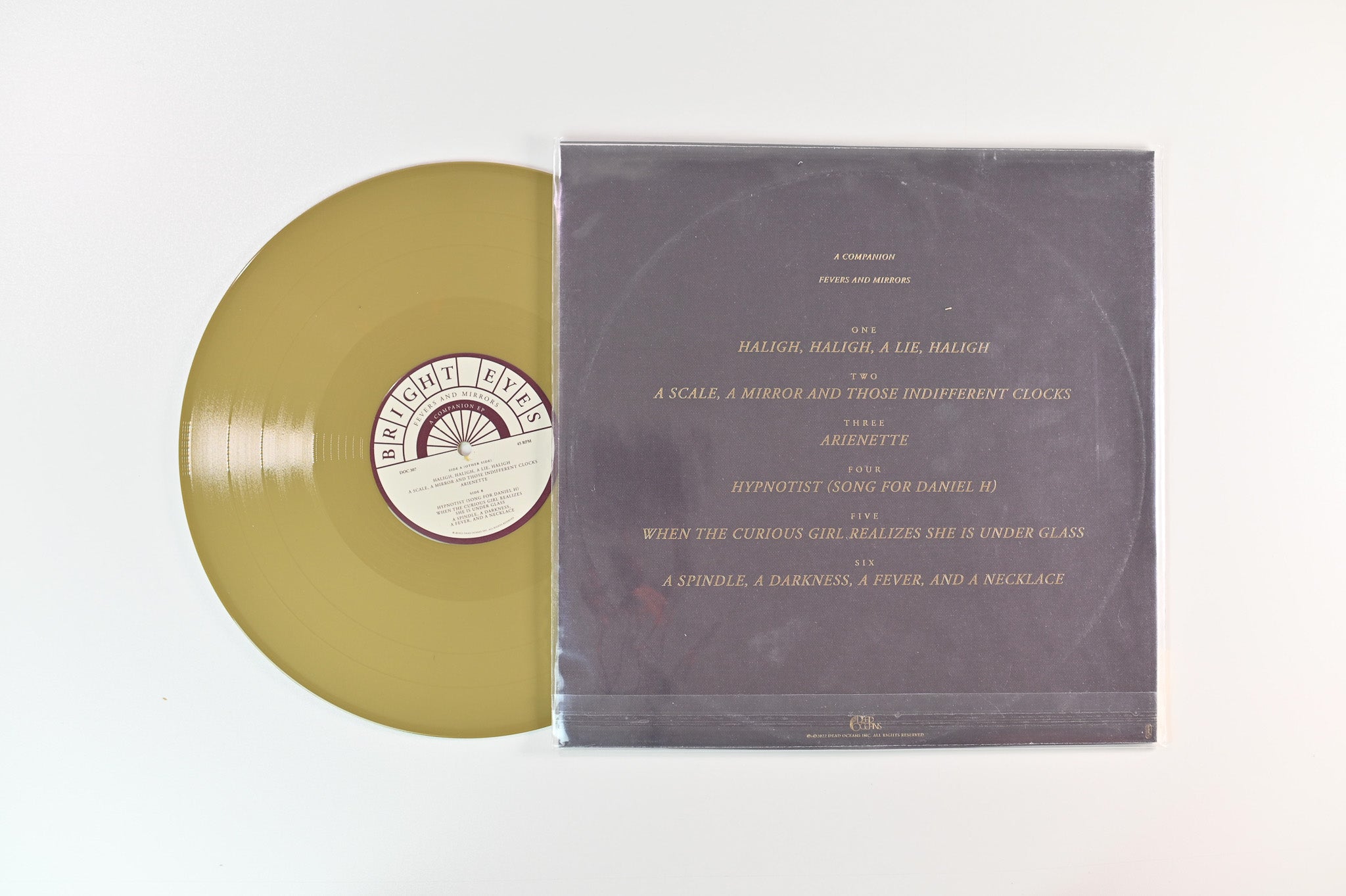 Bright Eyes - Fevers And Mirrors (A Companion) on Dead Oceans - Gold Vinyl