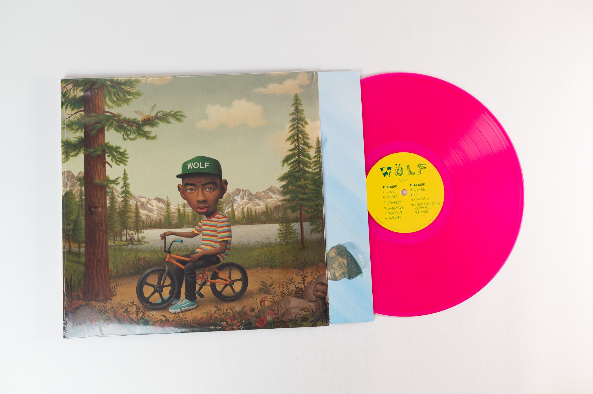 Tyler, The Creator - Wolf on Odd Future Ltd Pink Vinyl