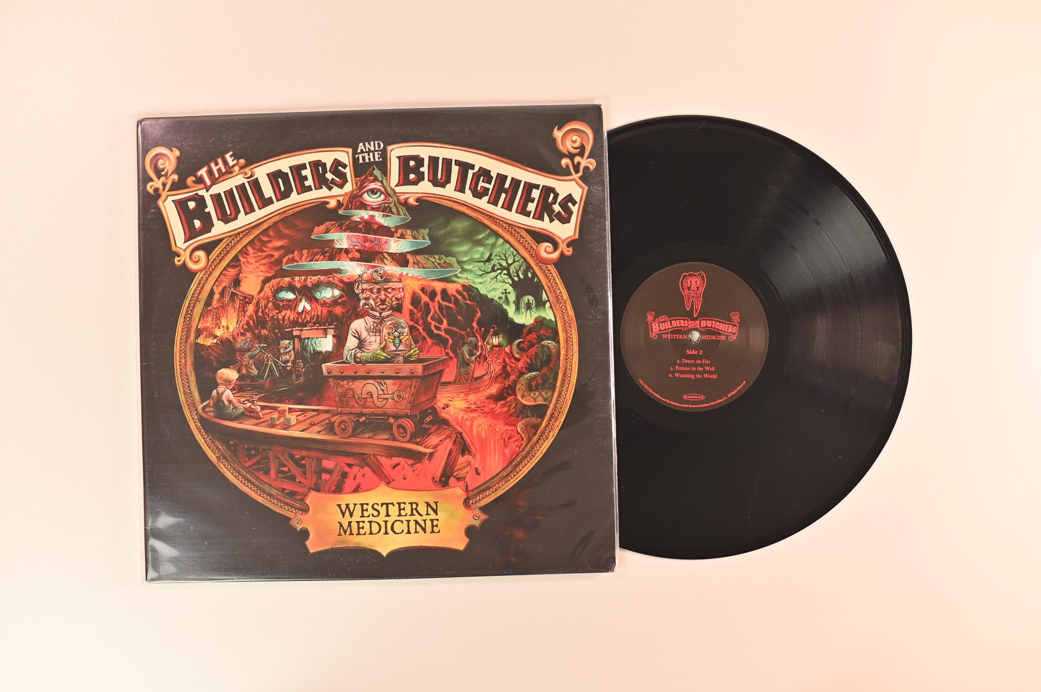 The Builders And The Butchers - Western Medicine on Badman Recording Co.