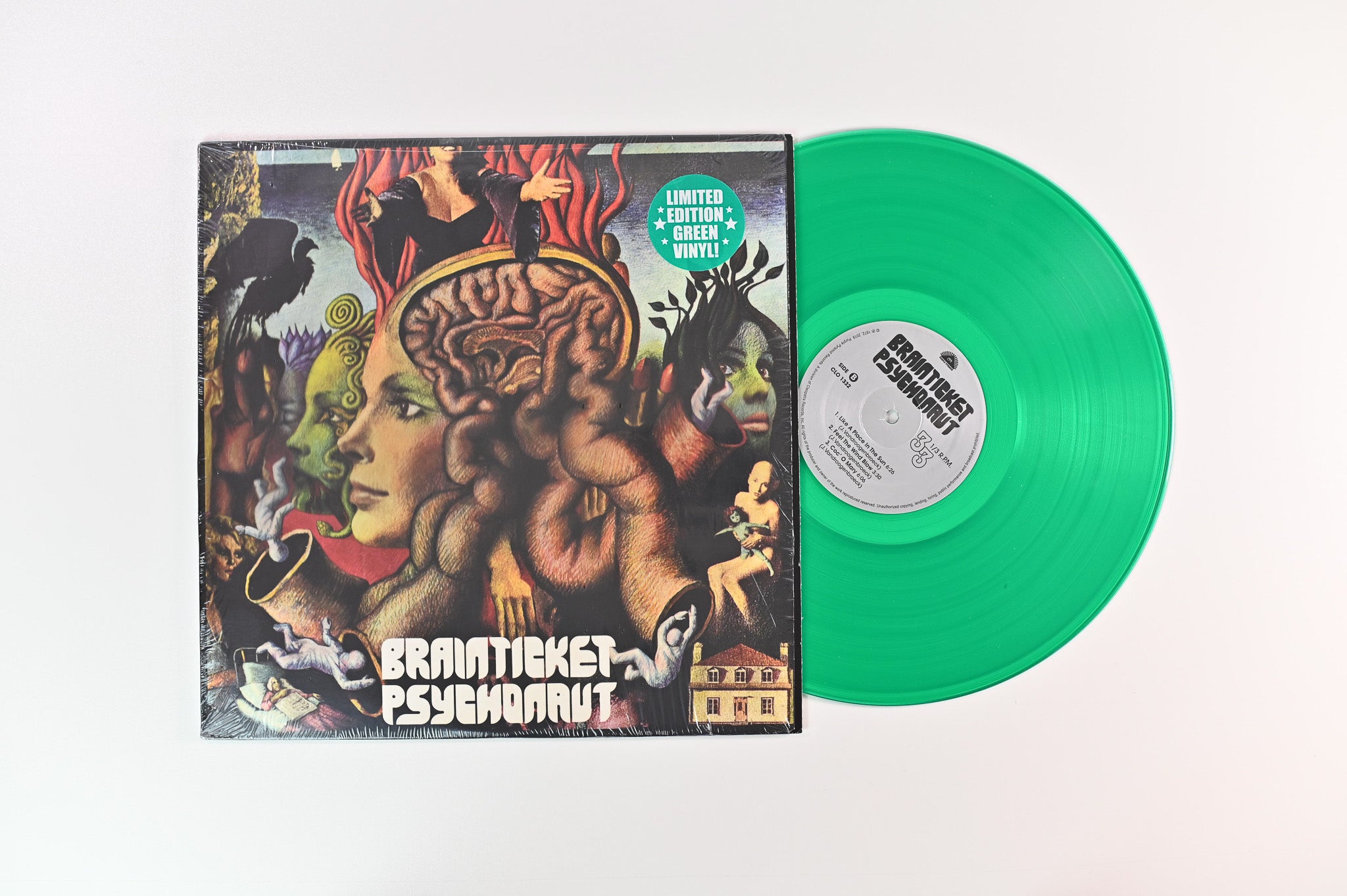 Brainticket - Psychonaut on Purple Pyramid - Green Vinyl