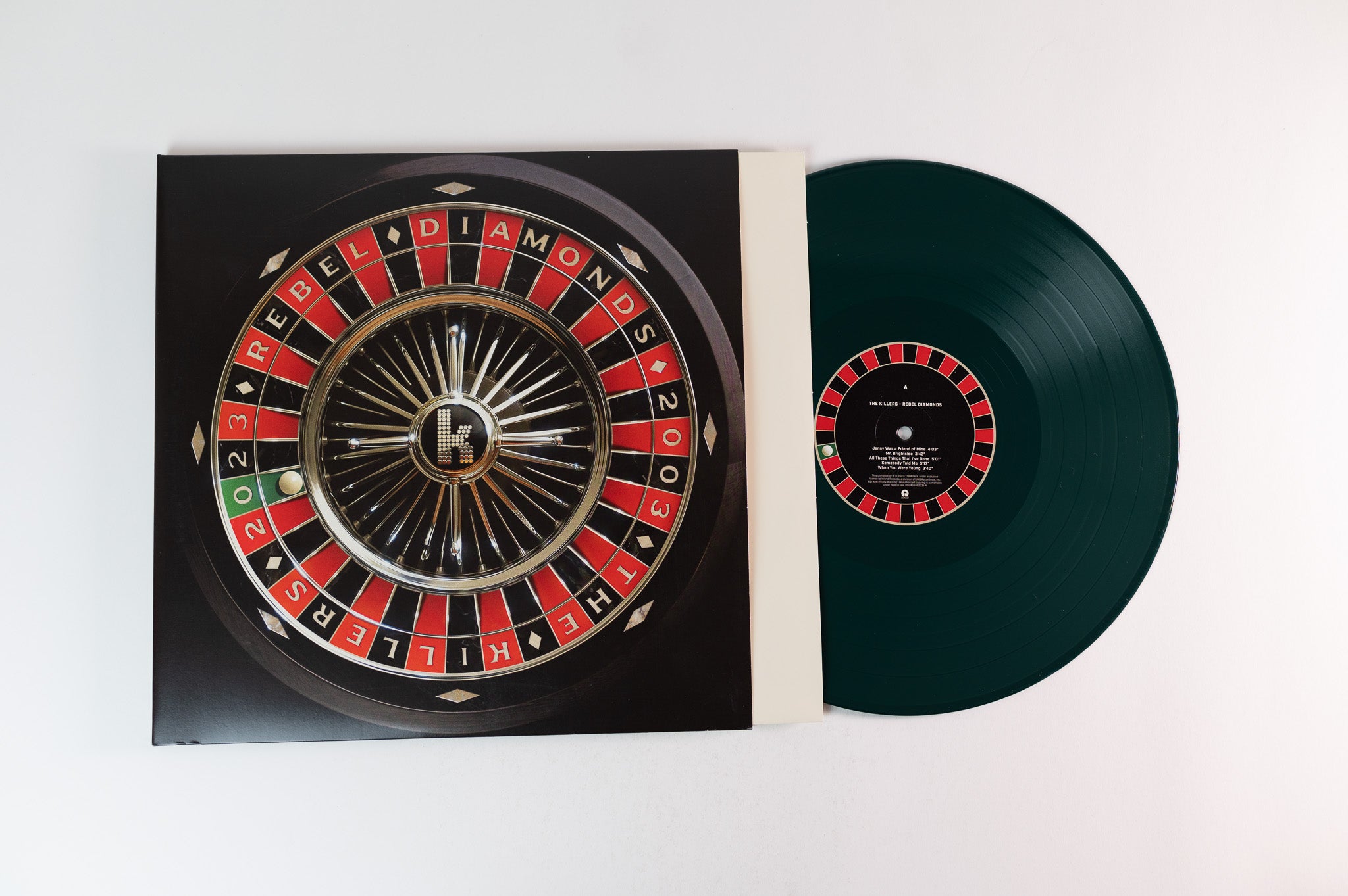 The Killers - Rebel Diamonds on Island Ltd Green Vinyl