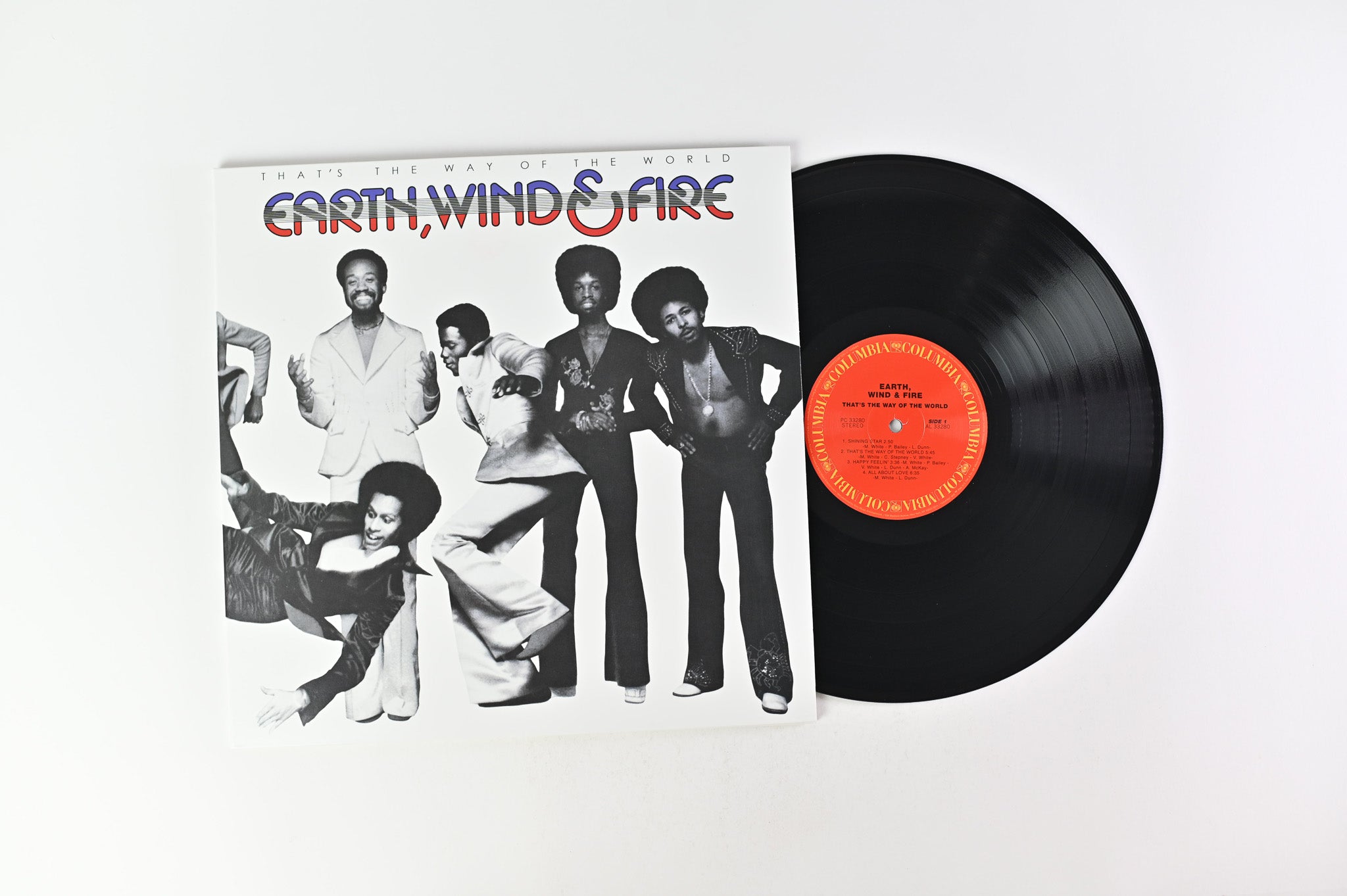 Earth, Wind & Fire - That's The Way Of The World on Impex Records Ltd. Numbered Reissue