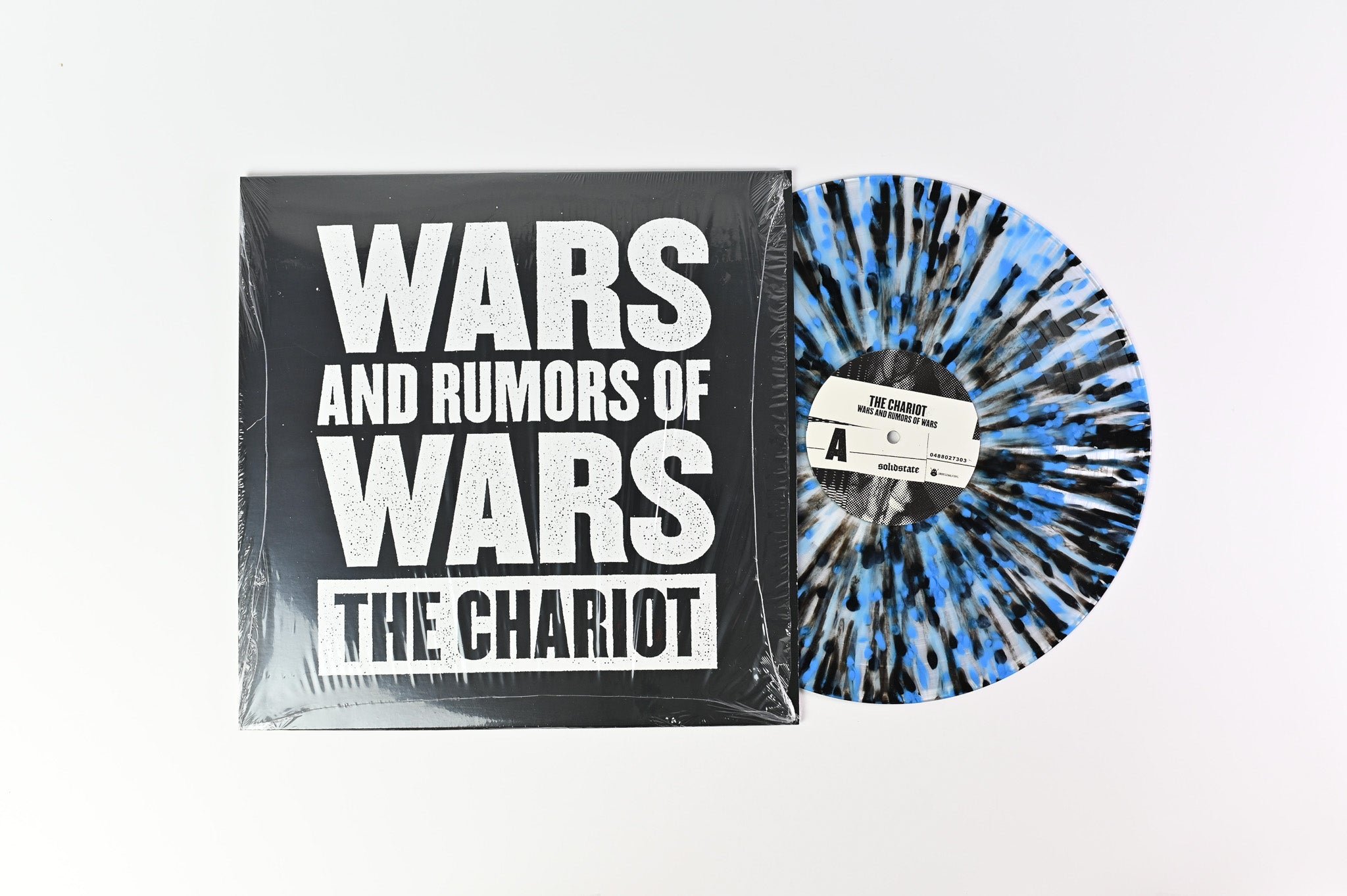 The Chariot - Wars And Rumors Of Wars on Solid State Ltd Clear with Blue & Black Splatter Vinyl