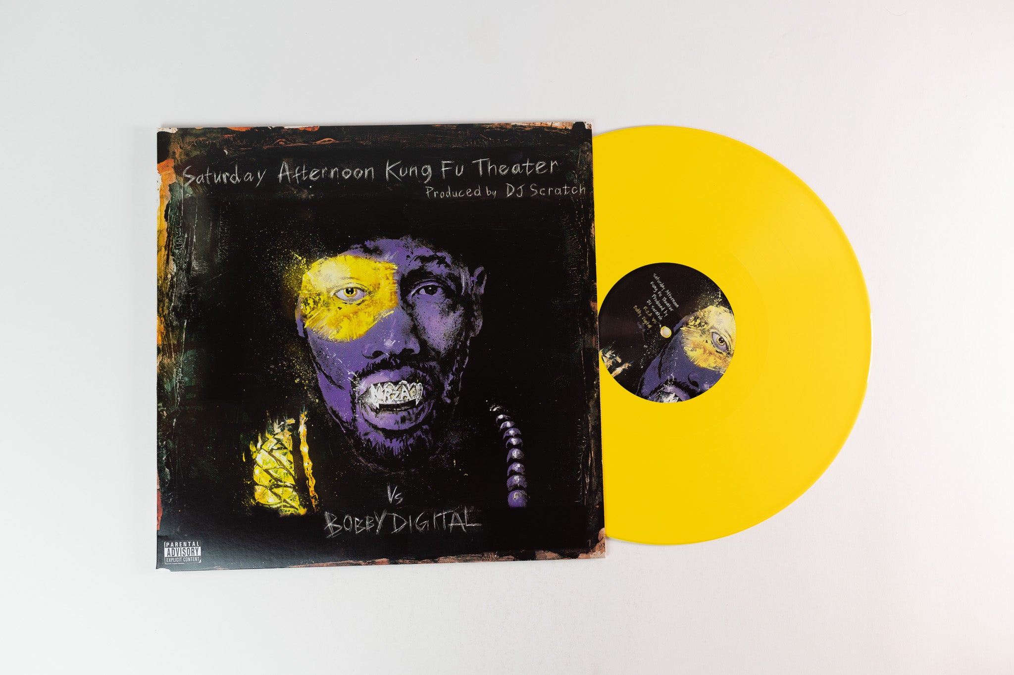 RZA Vs Bobby Digital - Saturday Afternoon Kung Fu Theater on Ruffnation Ltd Duck Yellow Vinyl Sealed