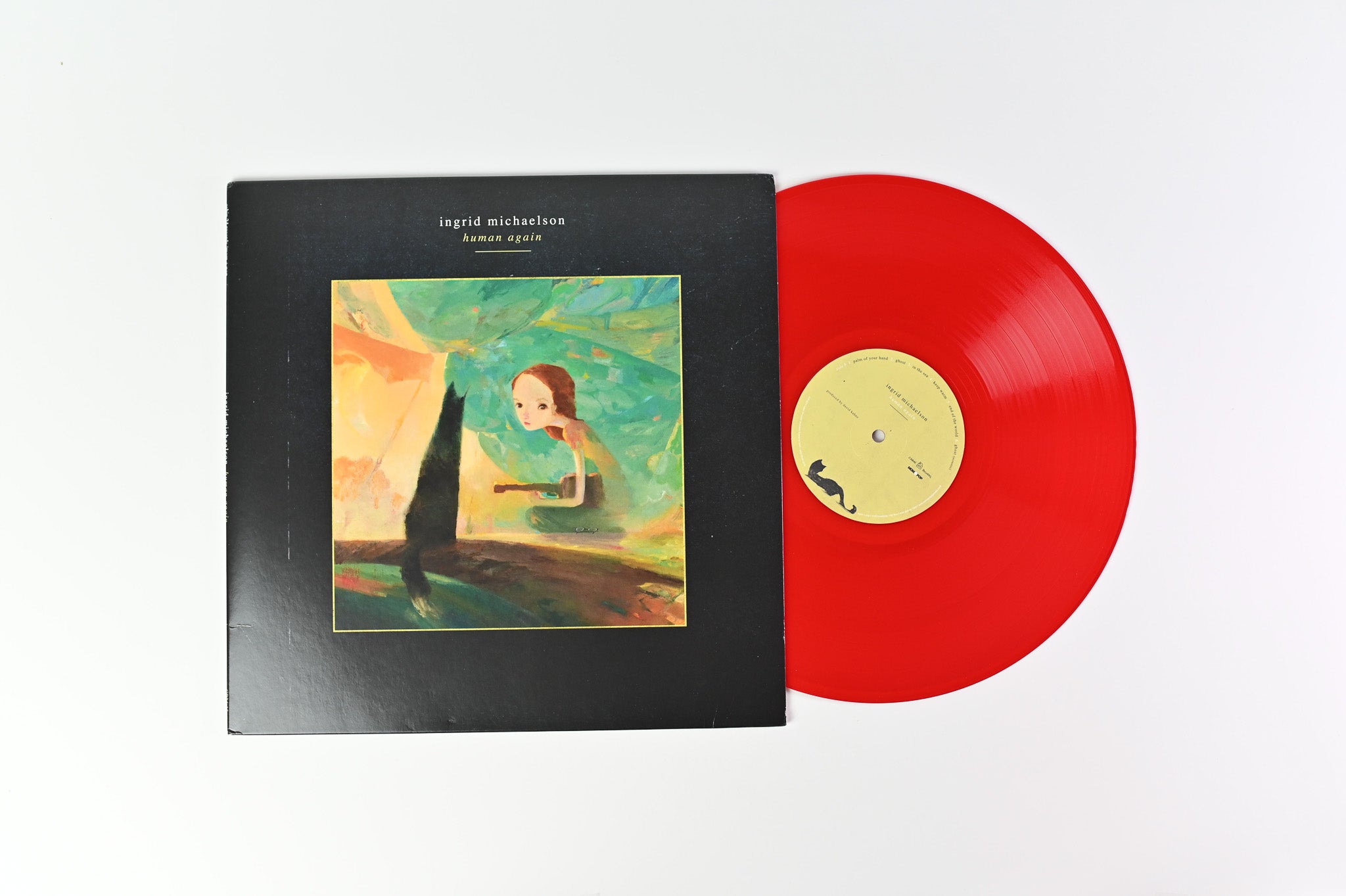 Ingrid Michaelson - Human Again on Cabin 24 Ltd Red Translucent Repress