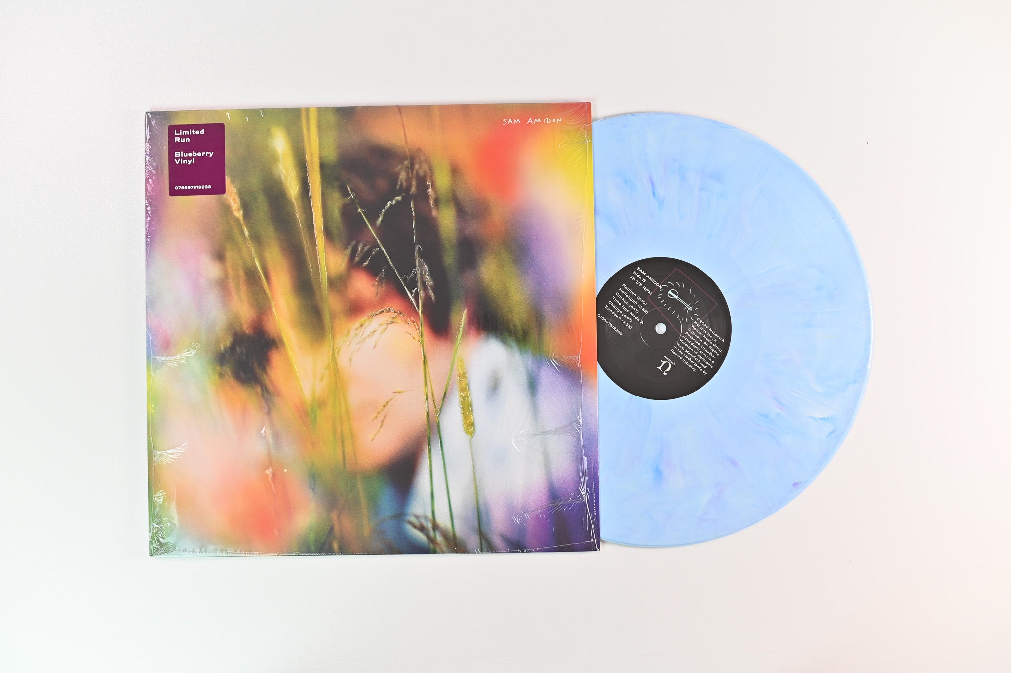 Sam Amidon - Sam Amidon on Nonesuch - Blueberry Marble Vinyl