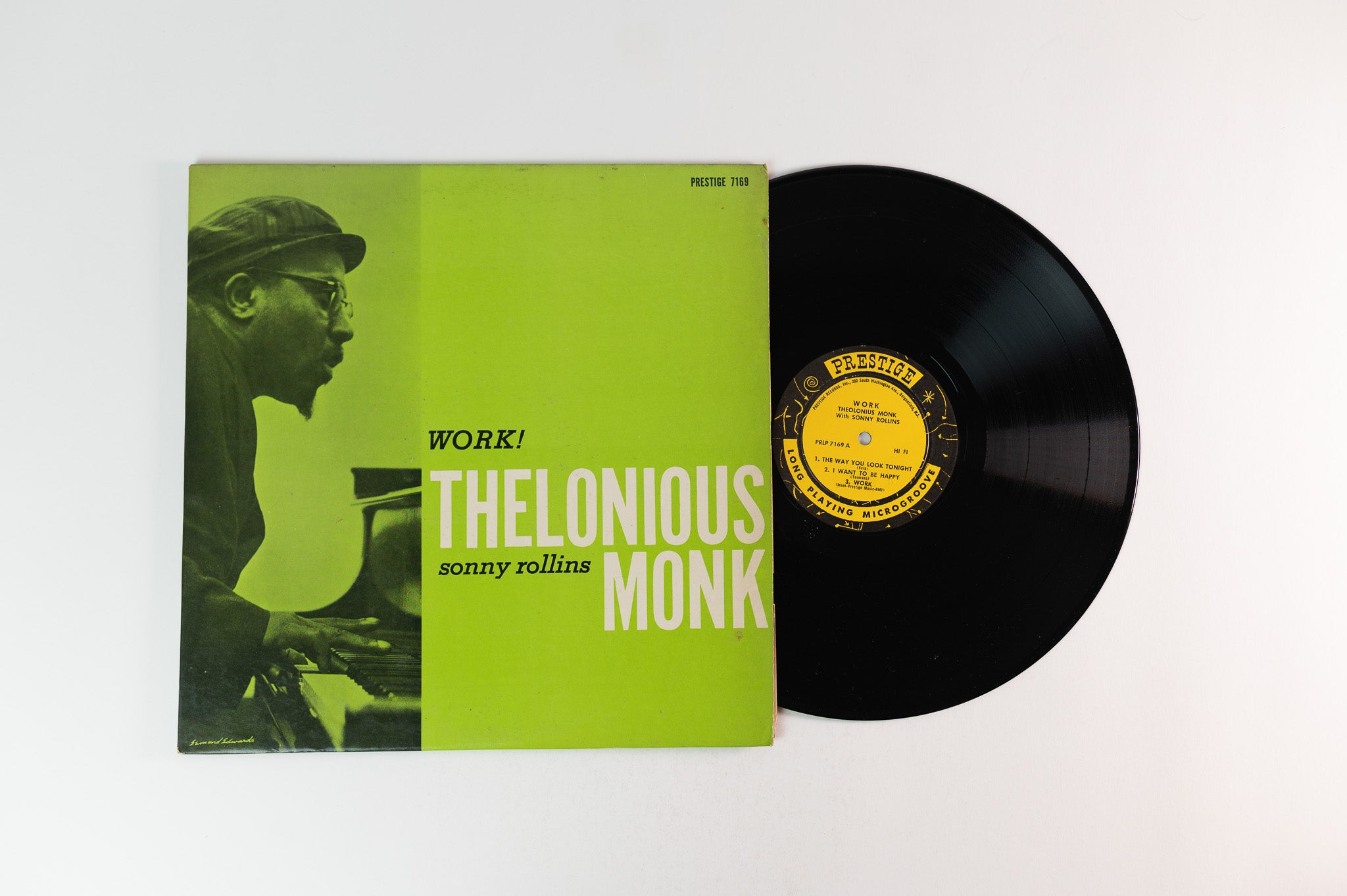 Thelonious Monk - Work! on Prestige Mono Deep Groove Reissue